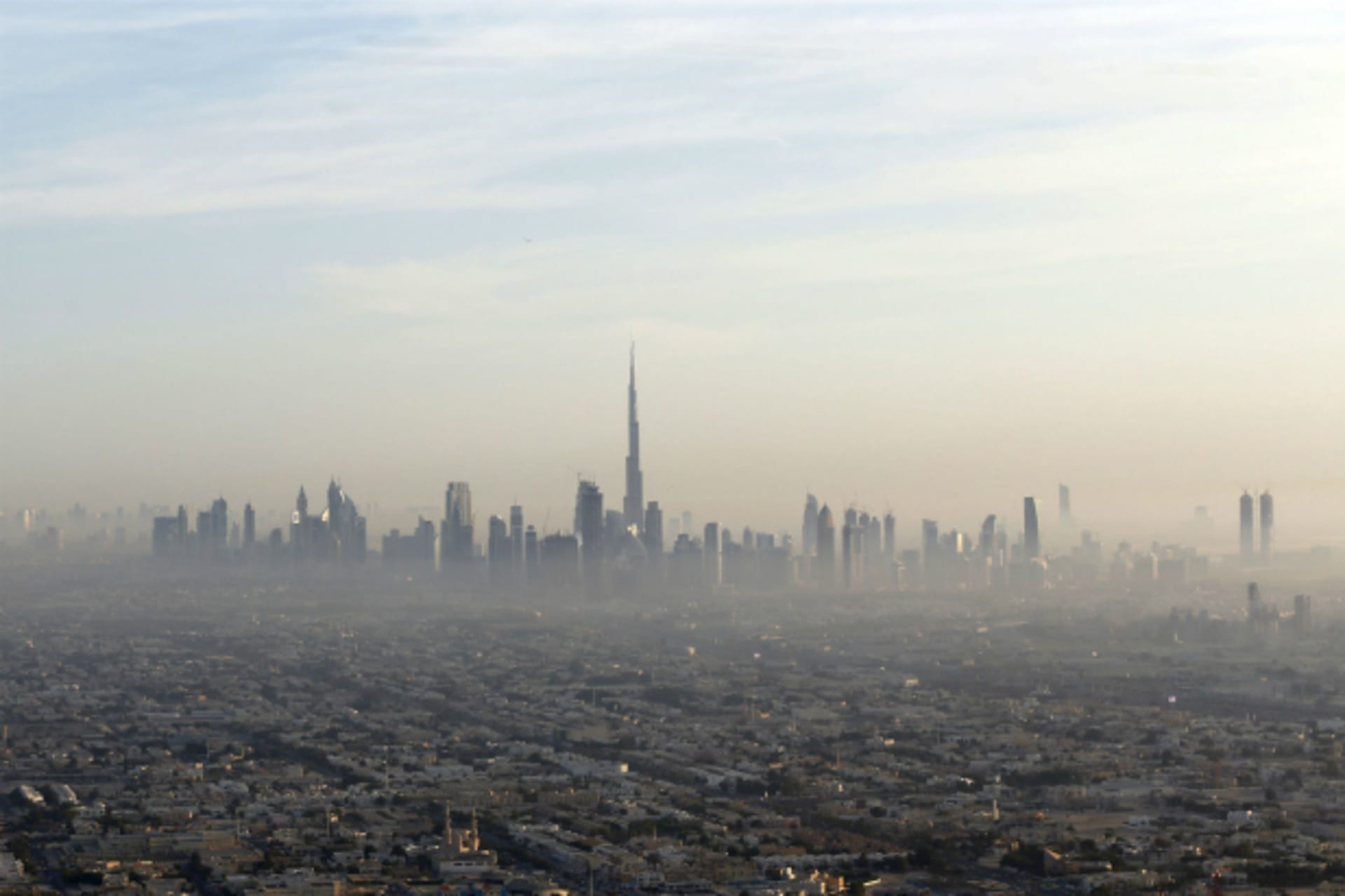 <p>A general view of Dubai and the world’s tallest tower, the Burj Khalifa (Karim Sahib/Reuters).</p>