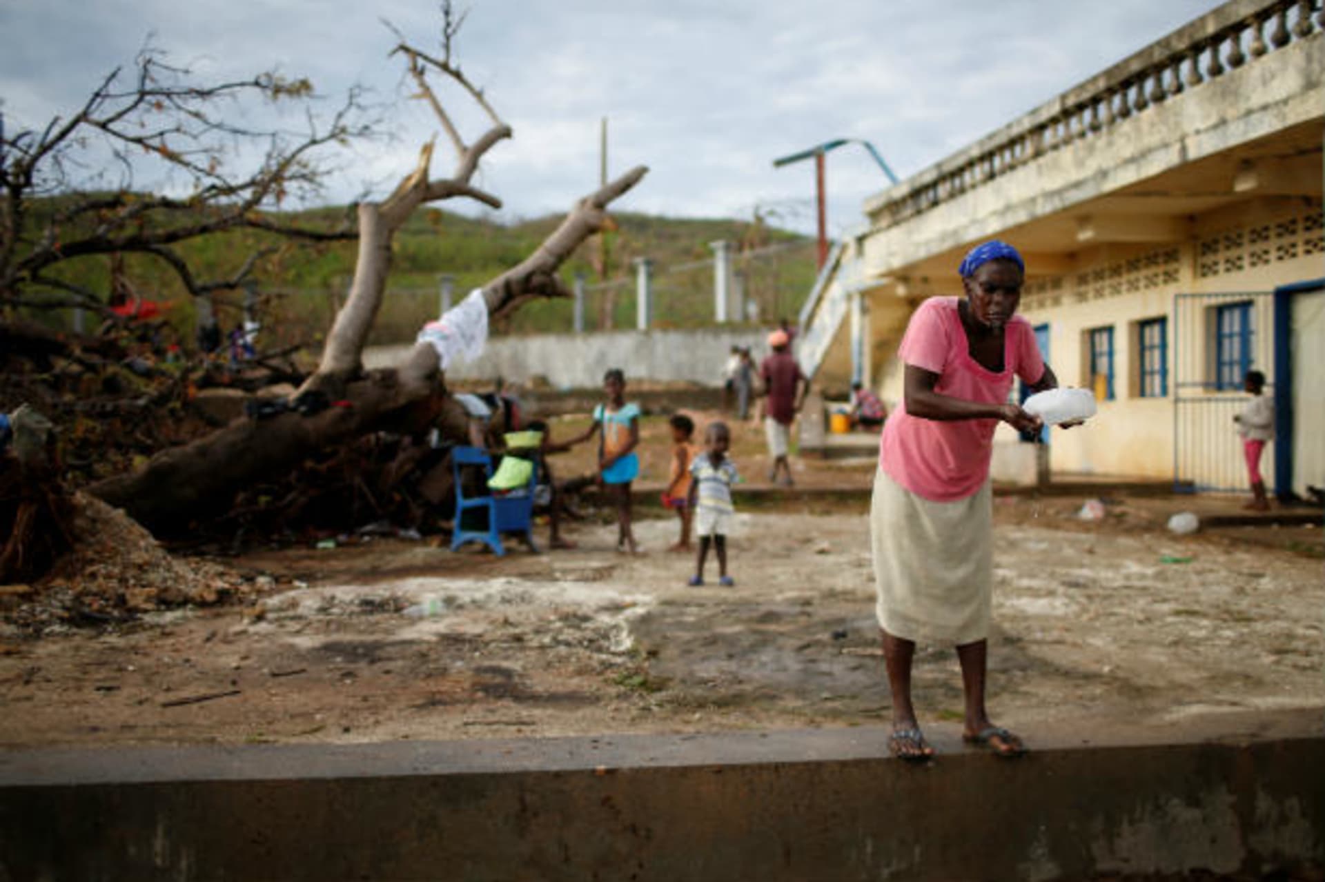 <p>Haiti hurricane matthew women woman displaced</p>