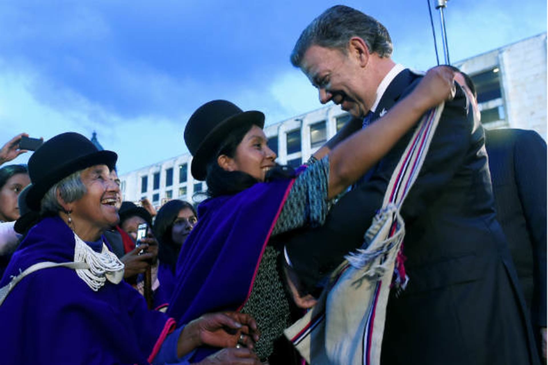 <p>Colombia peace process FARC referendum Santos Nobel</p>