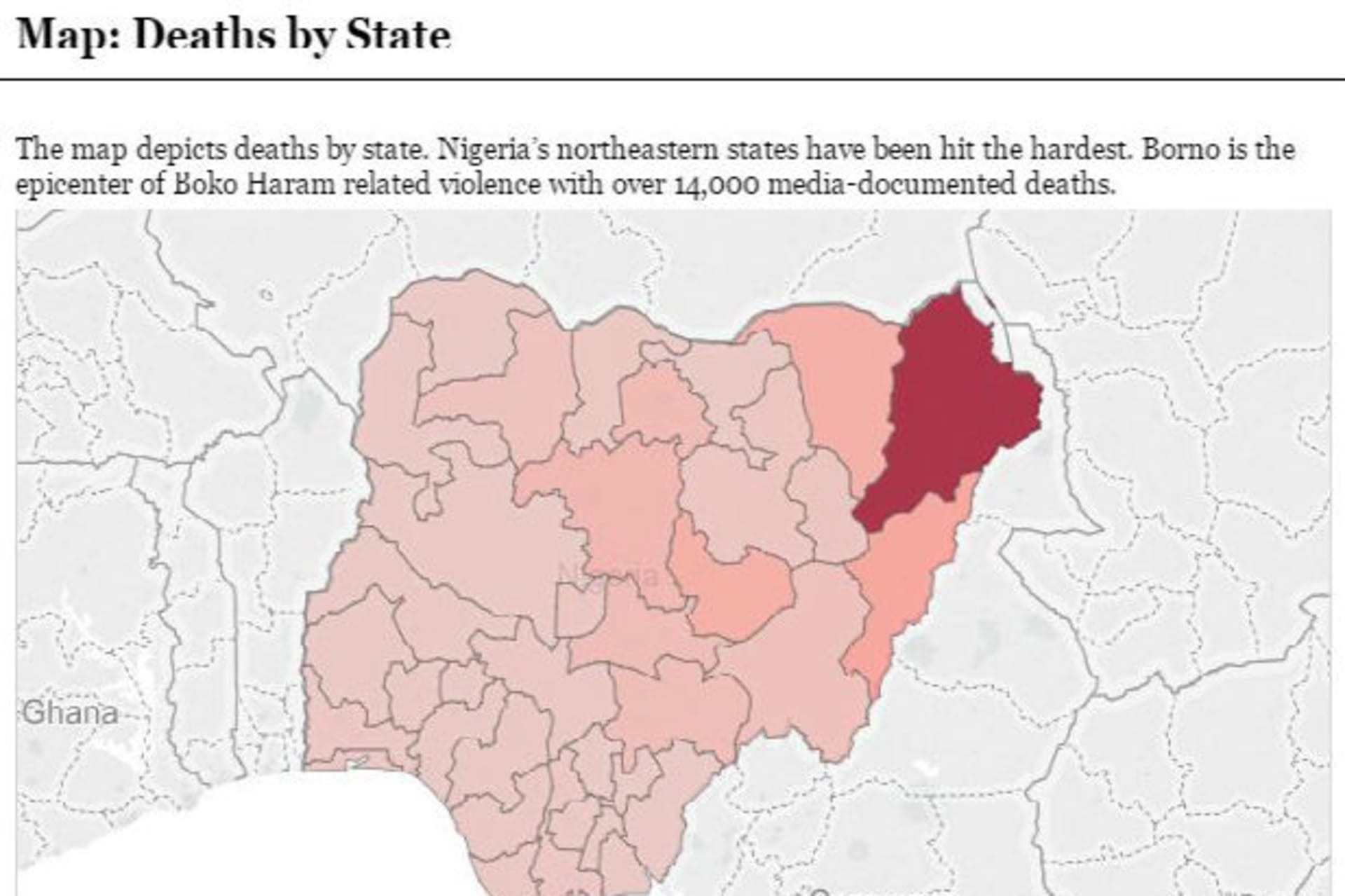 NST Map