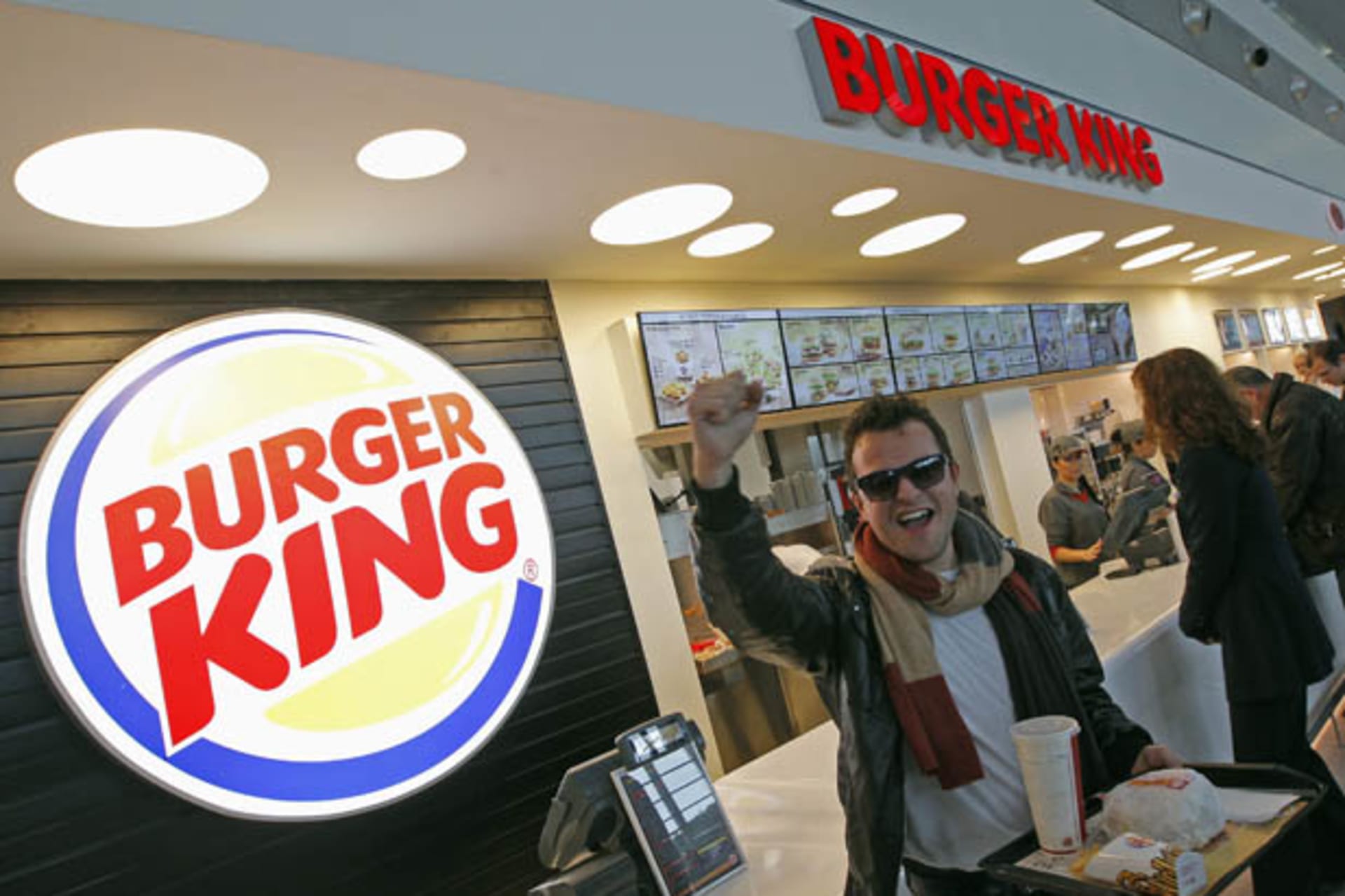 <p>Burger King customer Marignane airport France</p>
