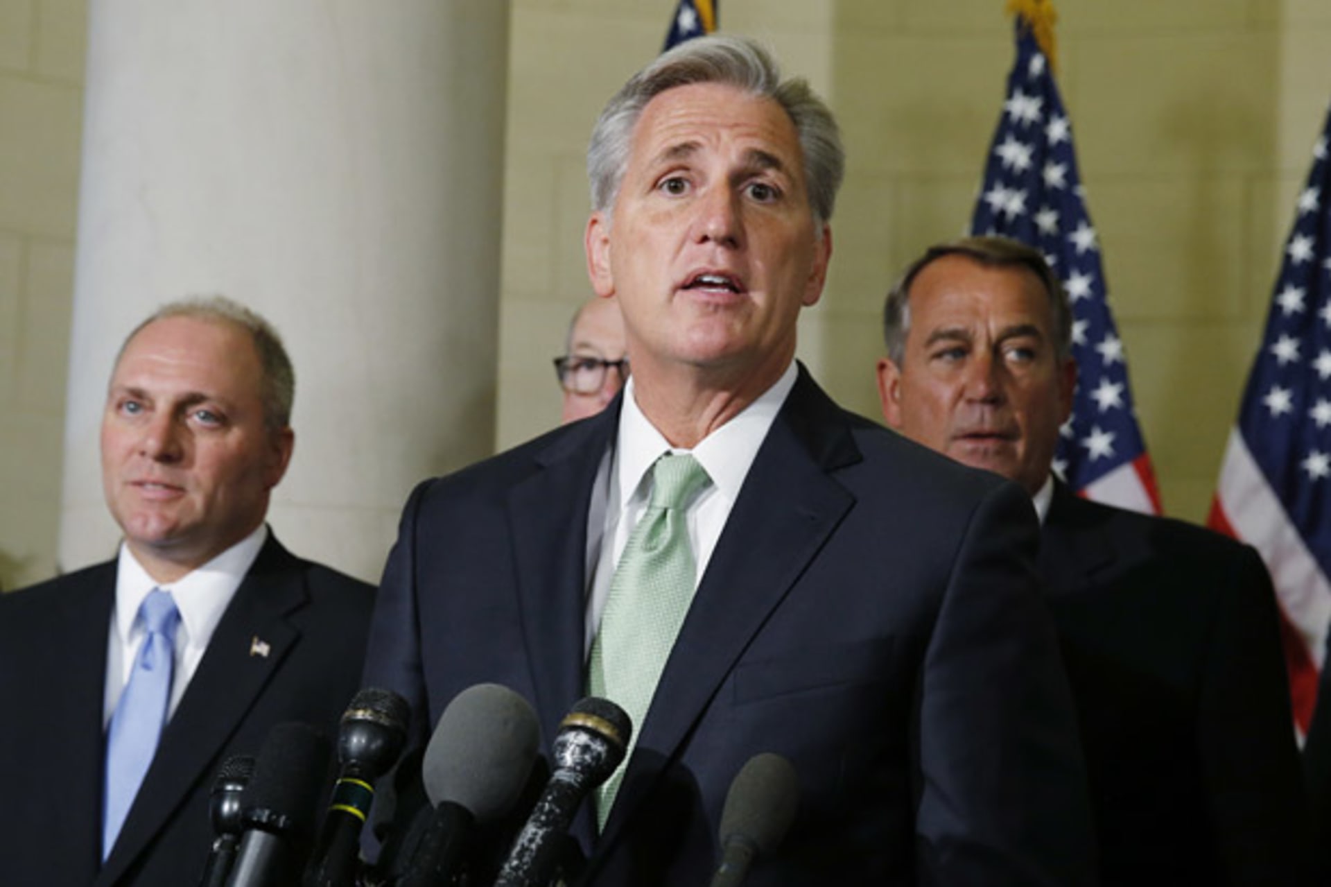 <p>Republican McCarthy Scalise Boehner Export Import Bank leadership elections</p>

