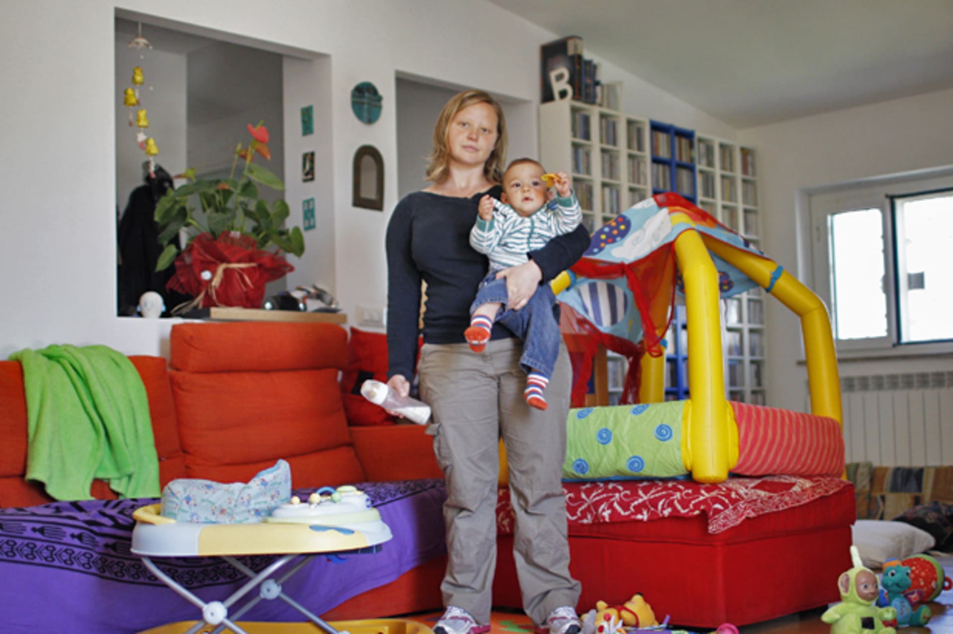 <p>A young, unemployed teacher works as a babysitter as she looks for a full-time position (Alessandro Bianchi/Courtesy).</p>
