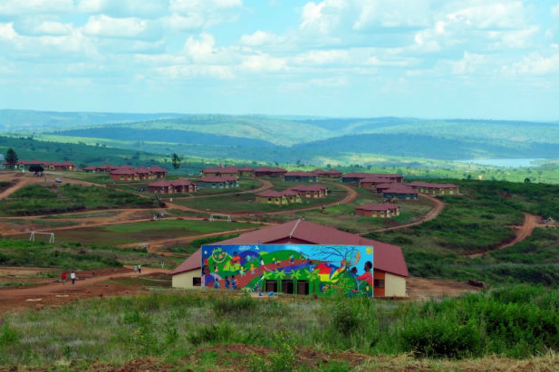 <p>general view of the Agahozo-Shalom Youth Village in Rwanda’s Eastern Province (Courtesy Anne Heyman).</p>
