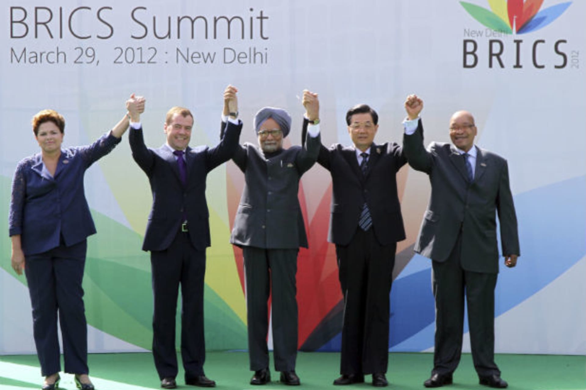 BRICS-leaders-emerging-markets-Rousseff-Medvedev-Singh-Hu-Zuma-New-Delhi-Summit