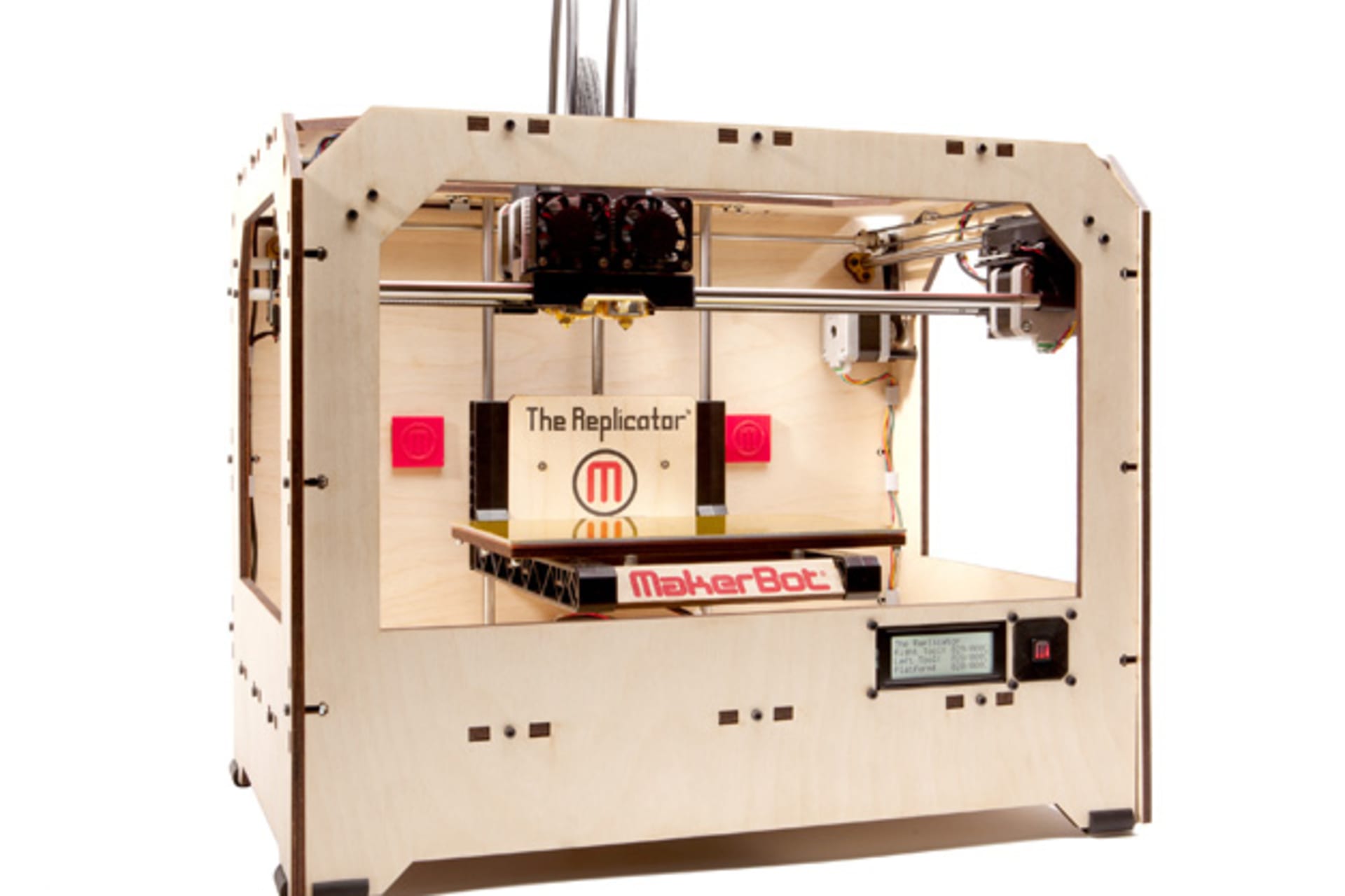<p>Three-dimensional printer “The Replicator” by MakerBot (MakerBot Industries LLC Handout/Courtesy Reuters).</p>

