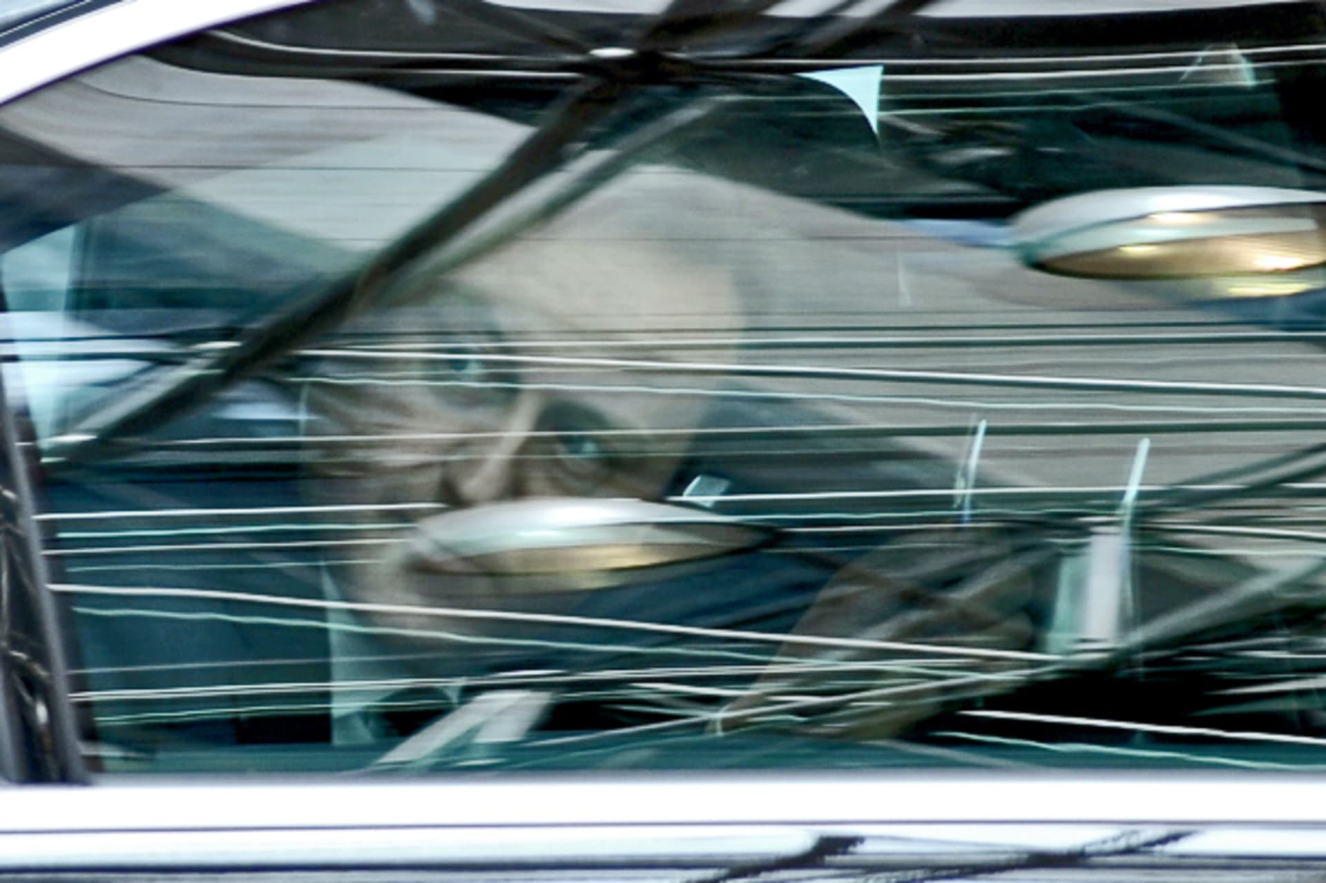 <p>Britain’s Prime Minister Cameron looks out of a car as he arrives for a two-day European Union leaders summit in Brussels, June 2012 (Eric Vidal/Courtesy Reuters).</p>
