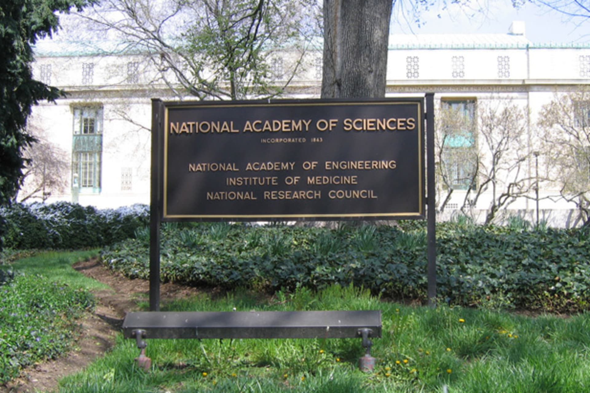 <p>The National Academy of Sciences in Washington, DC (SwedishCarina/flickr).</p>
