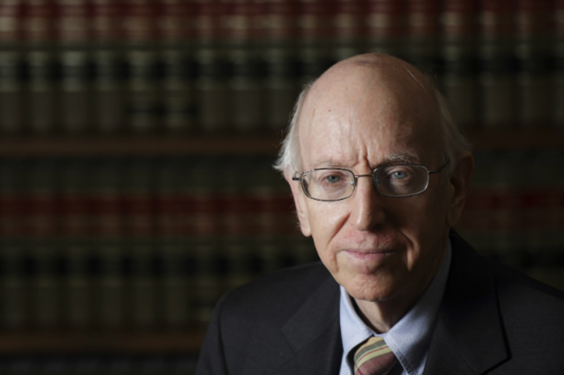 <p>Federal Judge Richard Posner poses in his Chambers in Chicago on July 2, 2012 (John Gress/Courtesy Reuters).</p>
