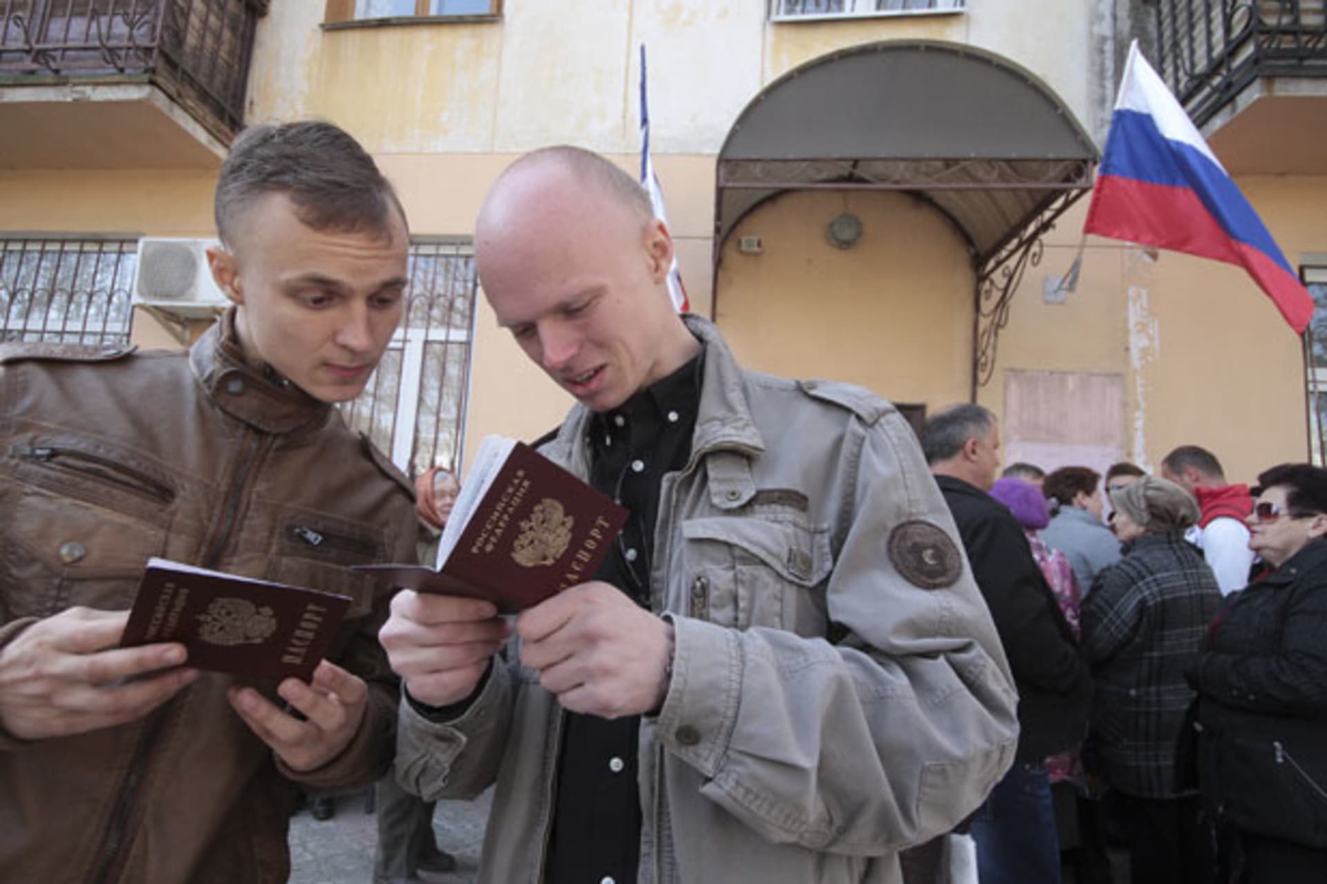 <p>Russia Annex Crimea Passport</p>
