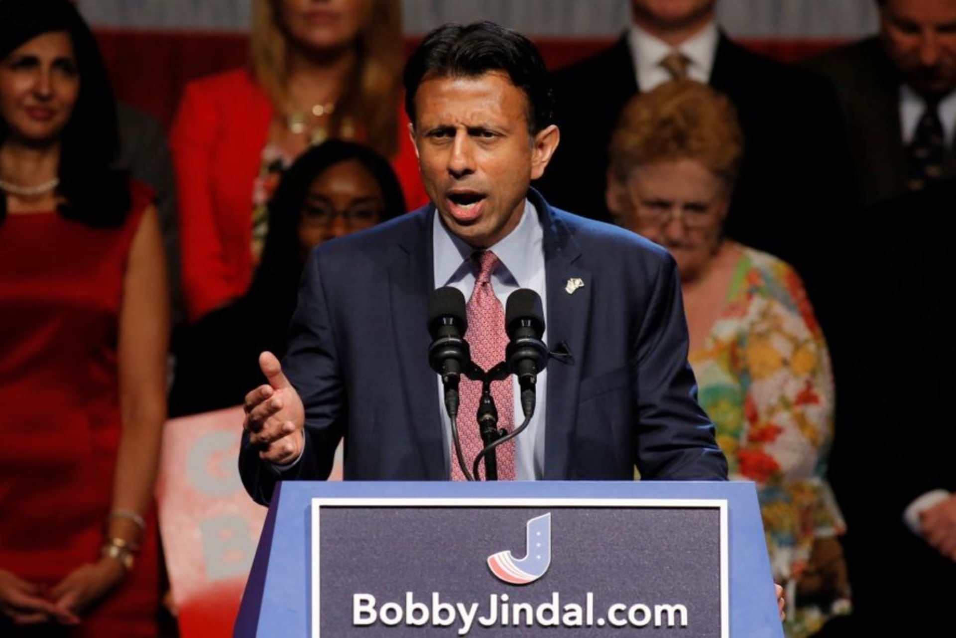 <p>Louisiana Governor Bobby Jindal formally announces his campaign for the 2016 Republican presidential nomination</p>