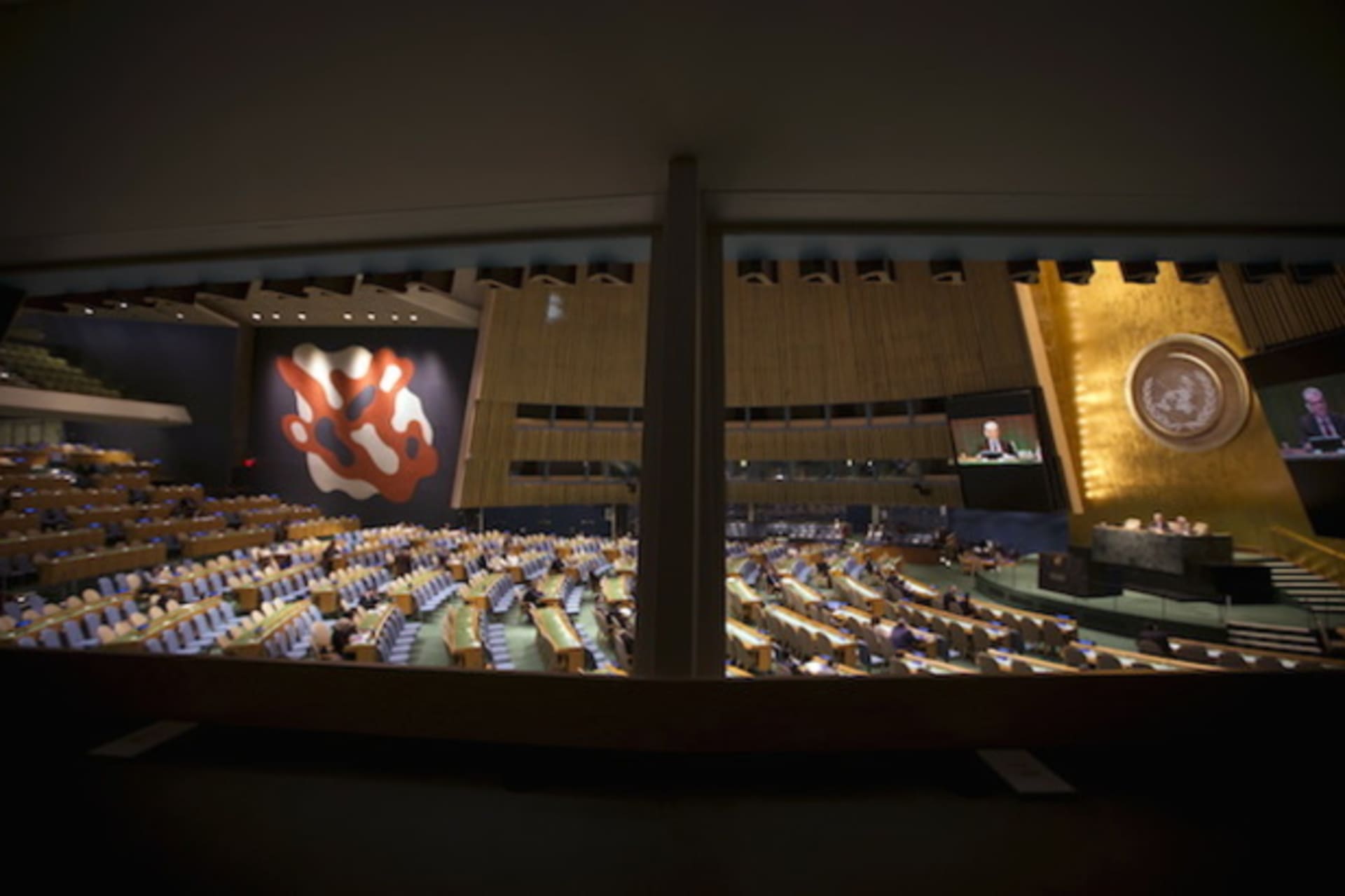 Wider Image: Inside The United Nations Headquarters