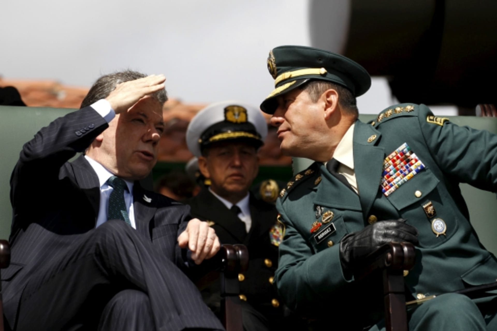 Colombia Santos and Def Min
