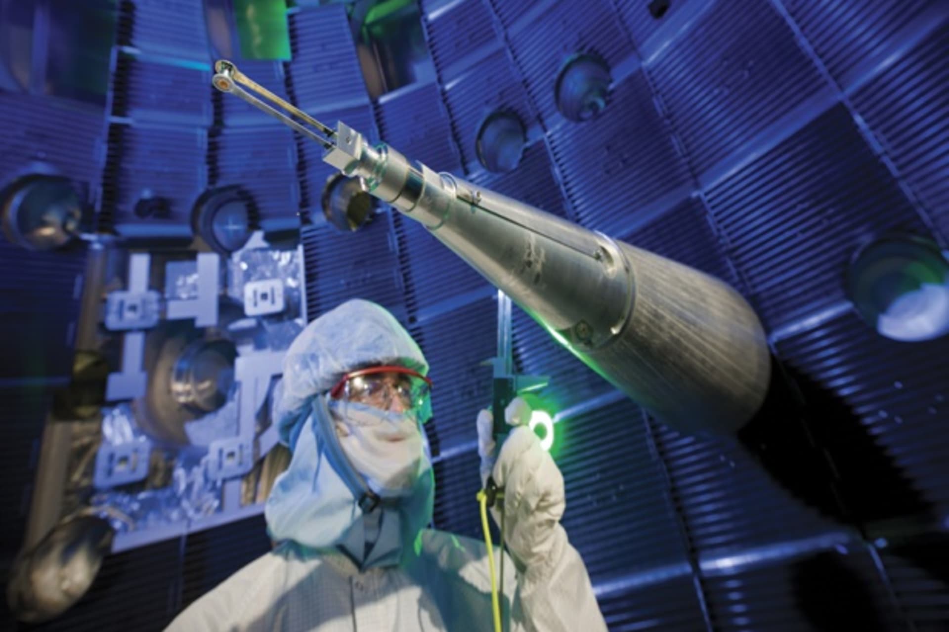 <p>The National Ignition Facility at the Lawrence Livermore National Laboratory in California provides scientists unprecedented e…of nuclear weapons in support of the nation’s Stockpile Stewardship Program (Courtesy Lawrence Livermore National Laboratory).</p>

