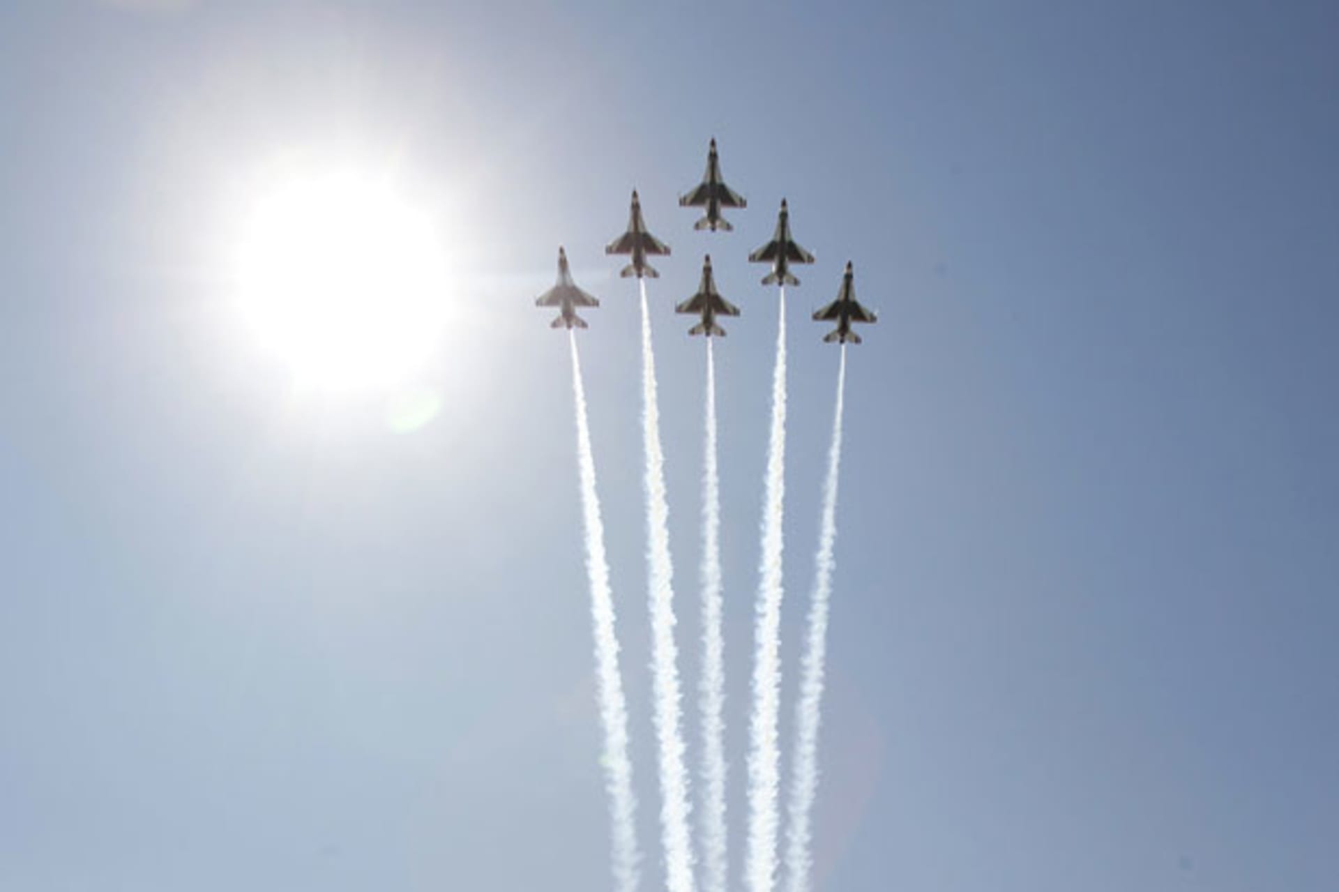 <p>Air Force Birthday Fly Over</p>
