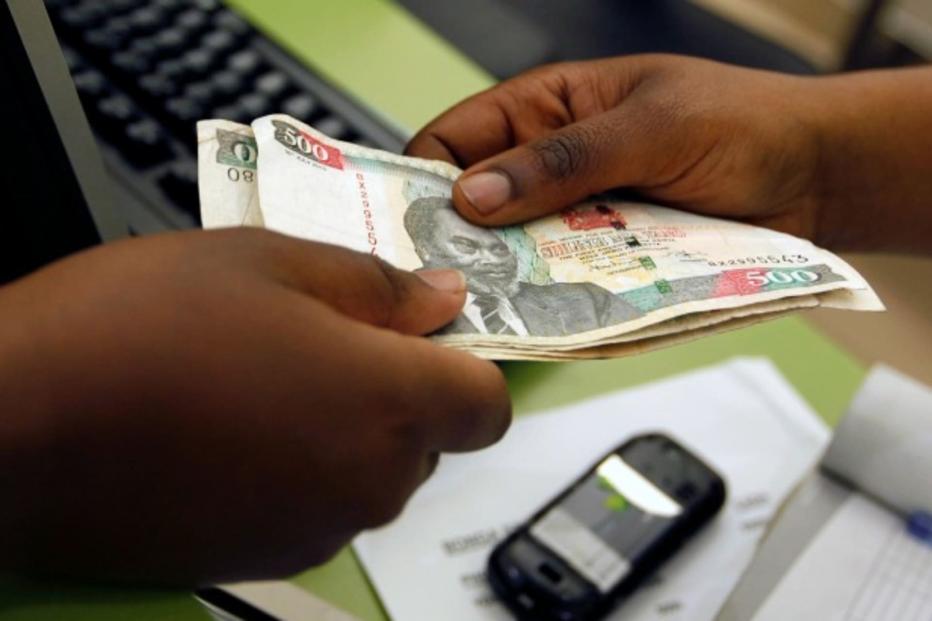 Conducting an M-PESA