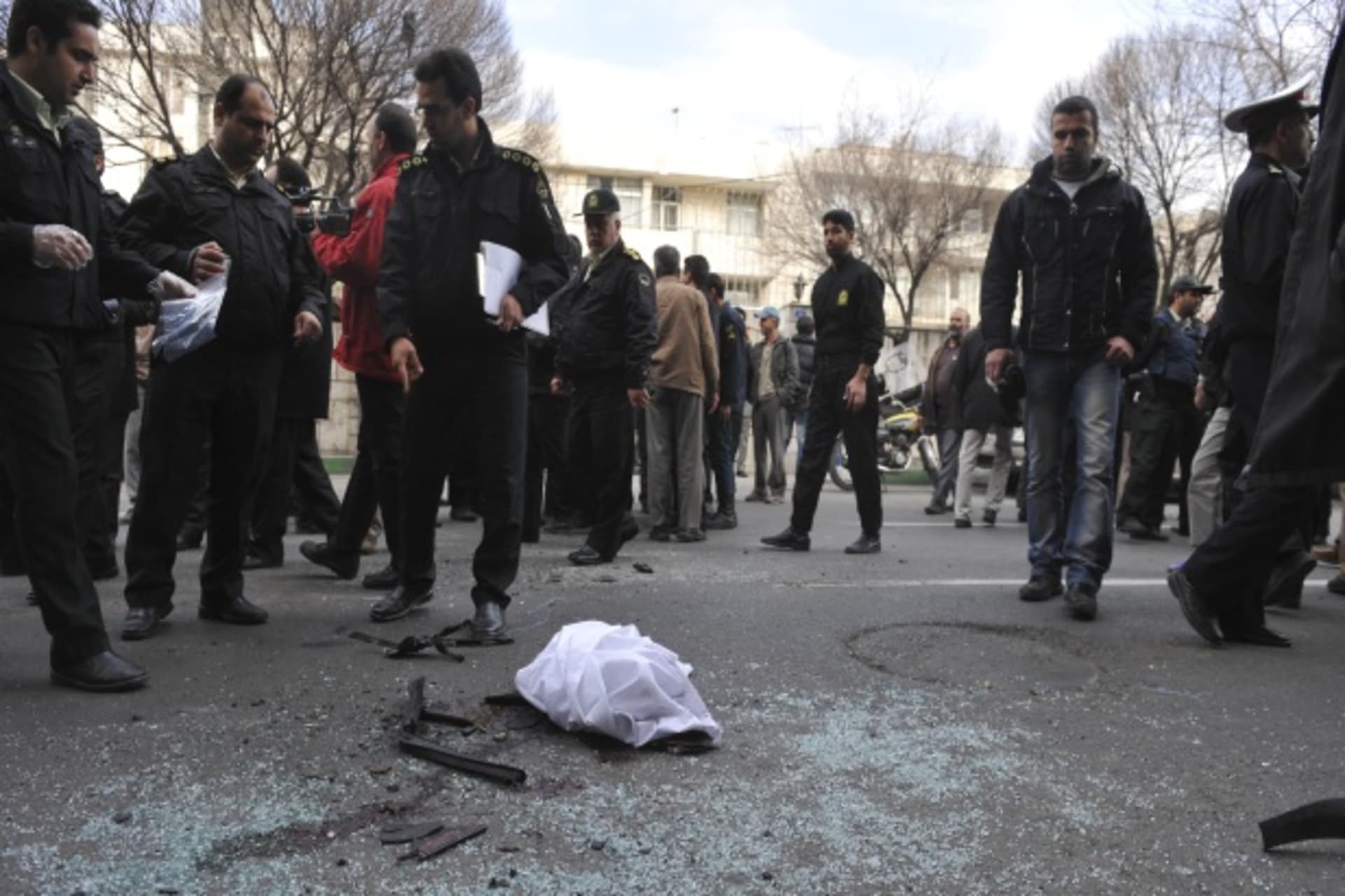 Bomb blast Tehran