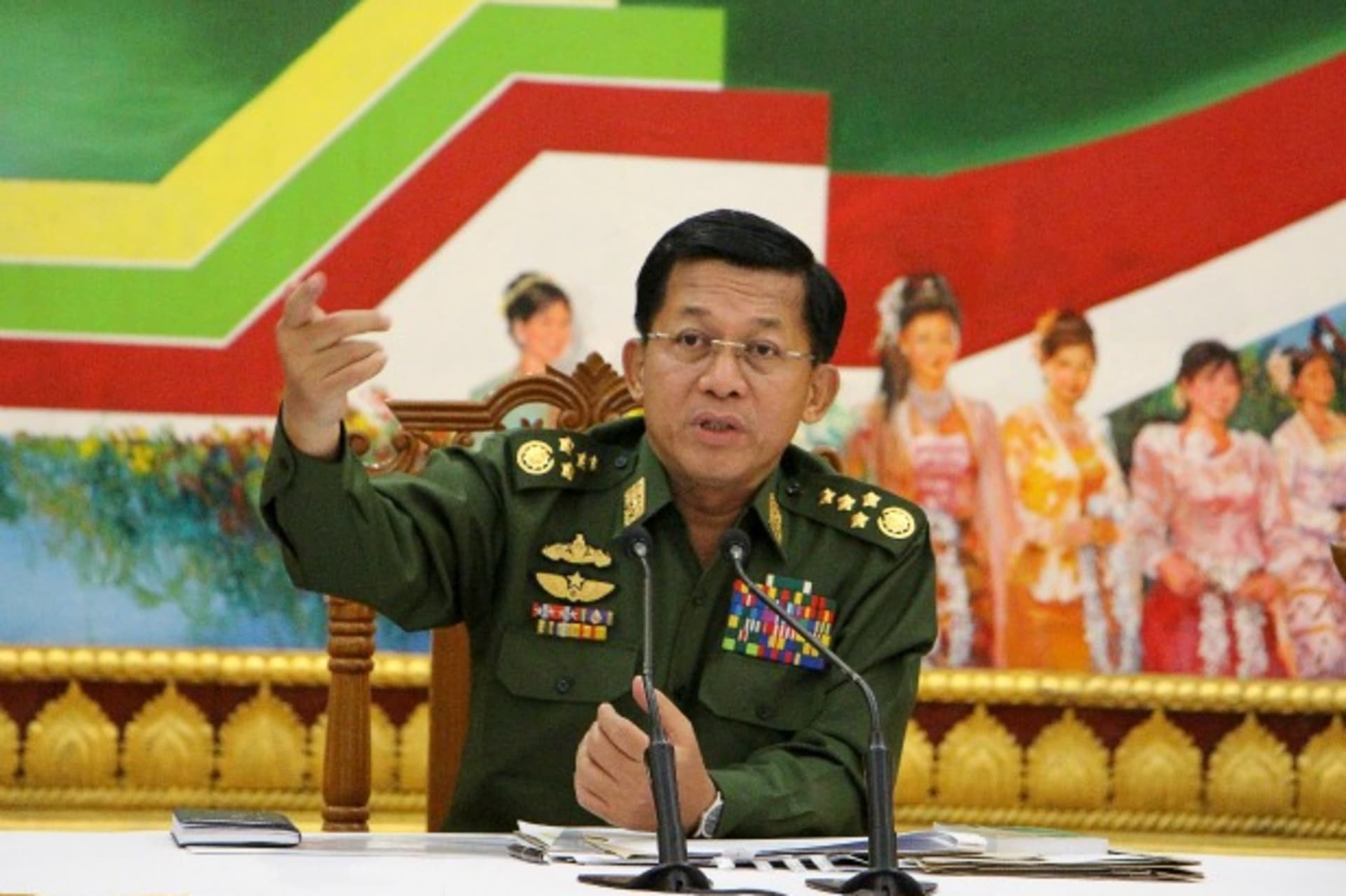 <p>myanmar-General Min Aung Hlaing</p>