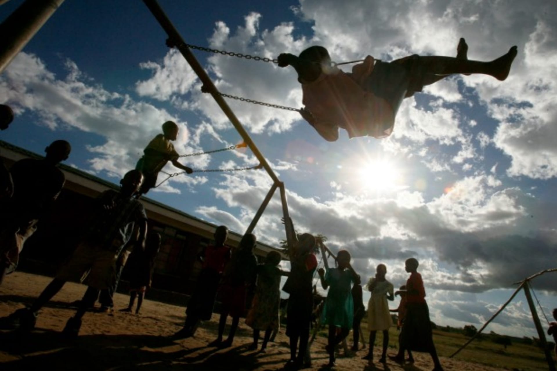 <p>Children play at a school roughly 50 km south of Malawi’s capital Lilongwe, March 2009 (Courtesy Antony Njuguna/Reuters).</p>