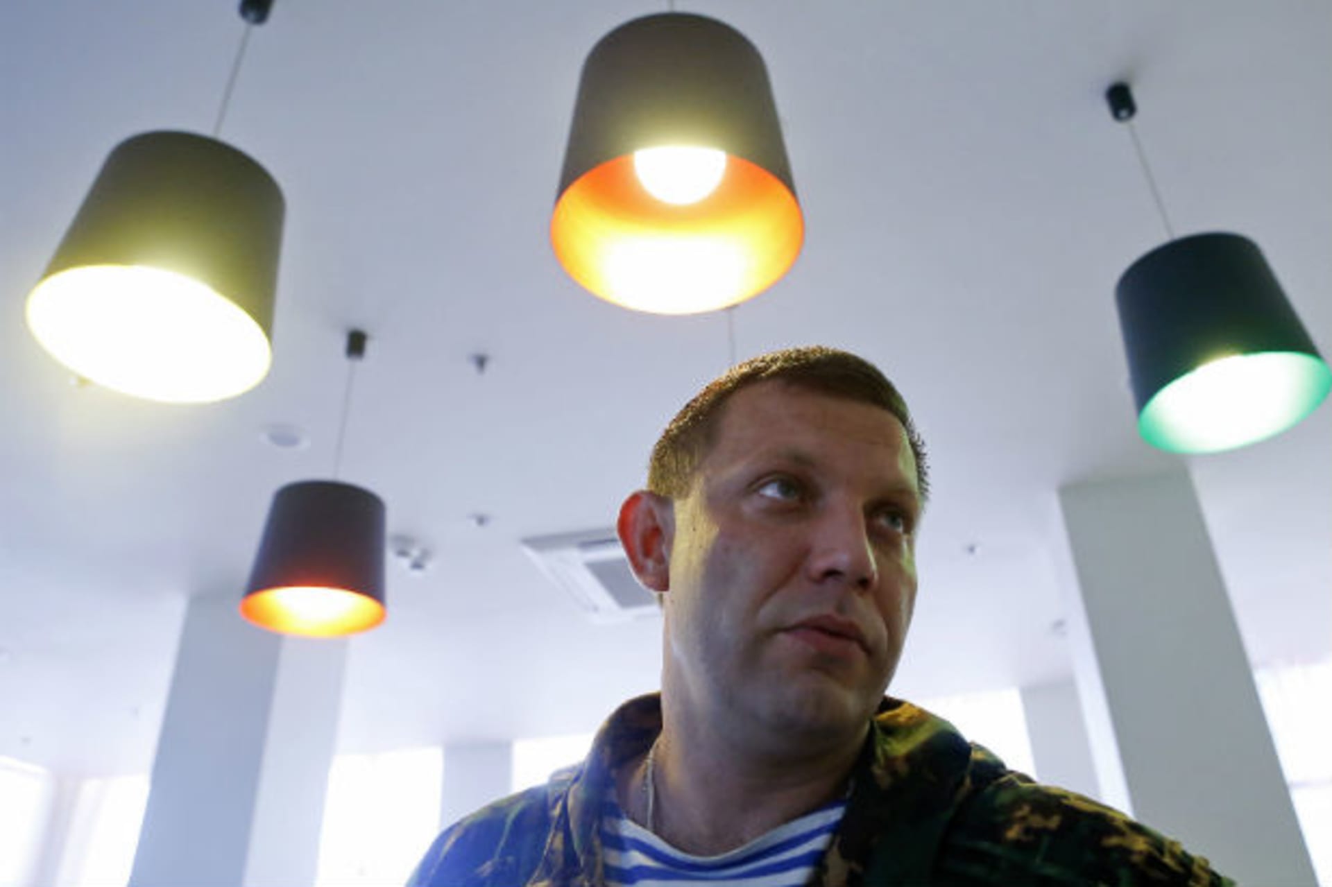 <p>Alexander Zakharchenko, prime minister of the self-proclaimed Donetsk People’s Republic, speaks to the media on August 28, 201…ussian soldiers, on leave from their posts, are fighting Ukrainian troops alongside pro-Moscow separatists in eastern Ukraine.</p>
