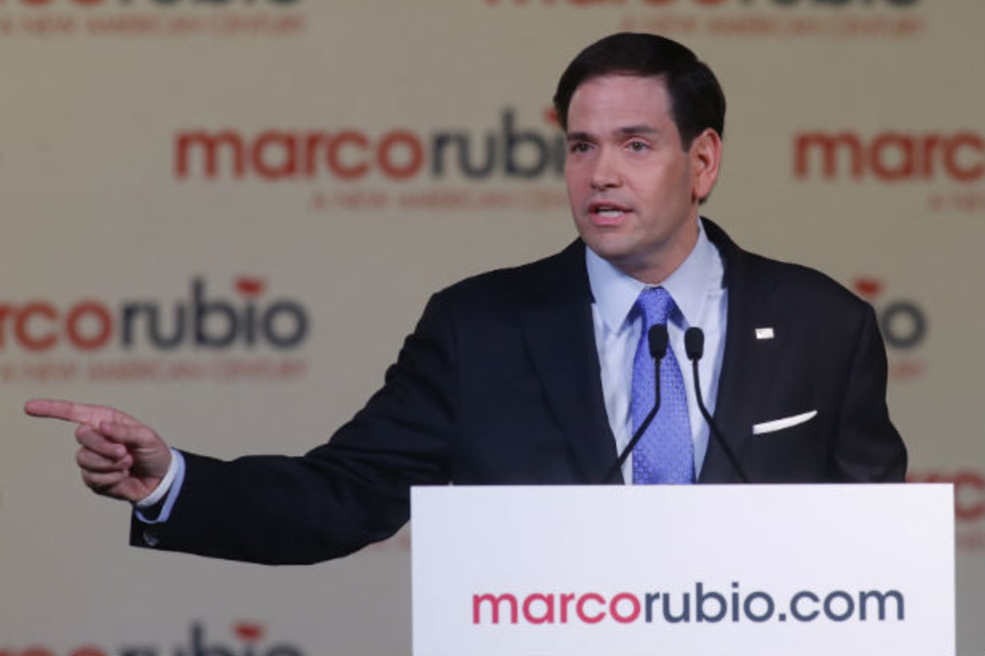 <p>U.S. Senator Marco Rubio announces his 2016 presidential campaign at the Freedom Tower in Miami, Florida, on April 13, 2015.</p>
