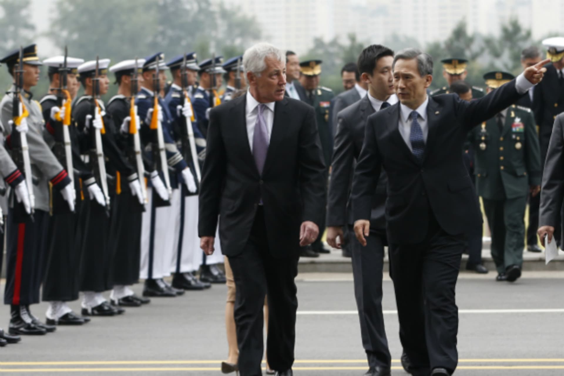 hagel and kim