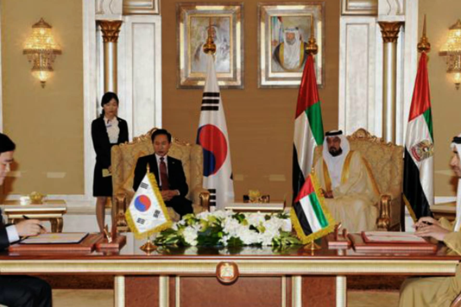 South Korea and UAE contract