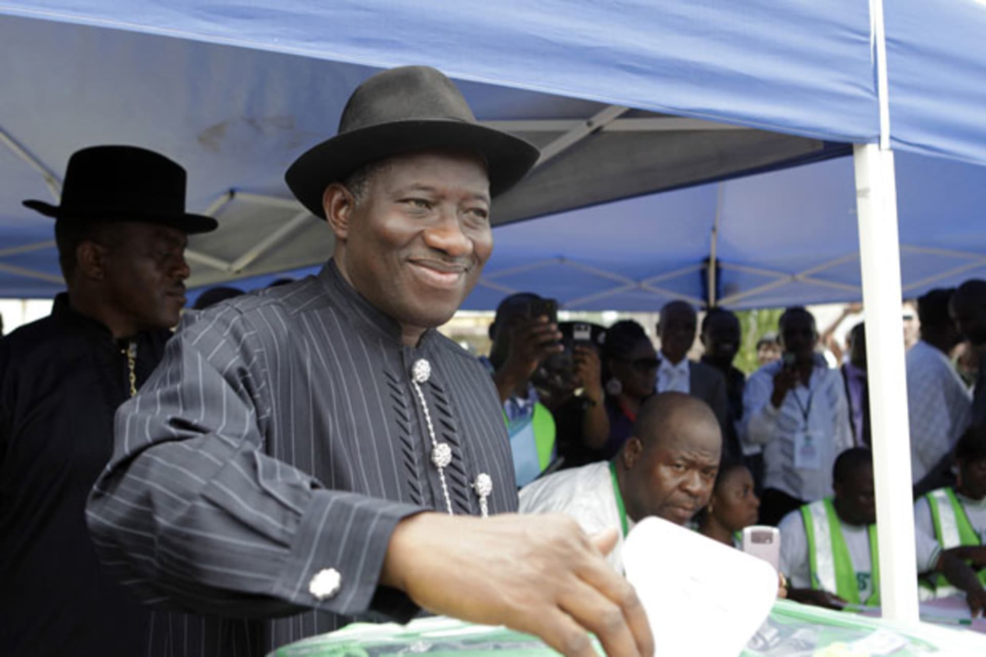 <p>Goodluck Jonathan Election</p>
