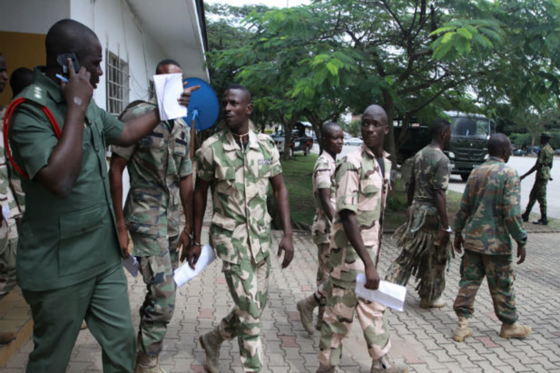 Nigerian Soldiers
