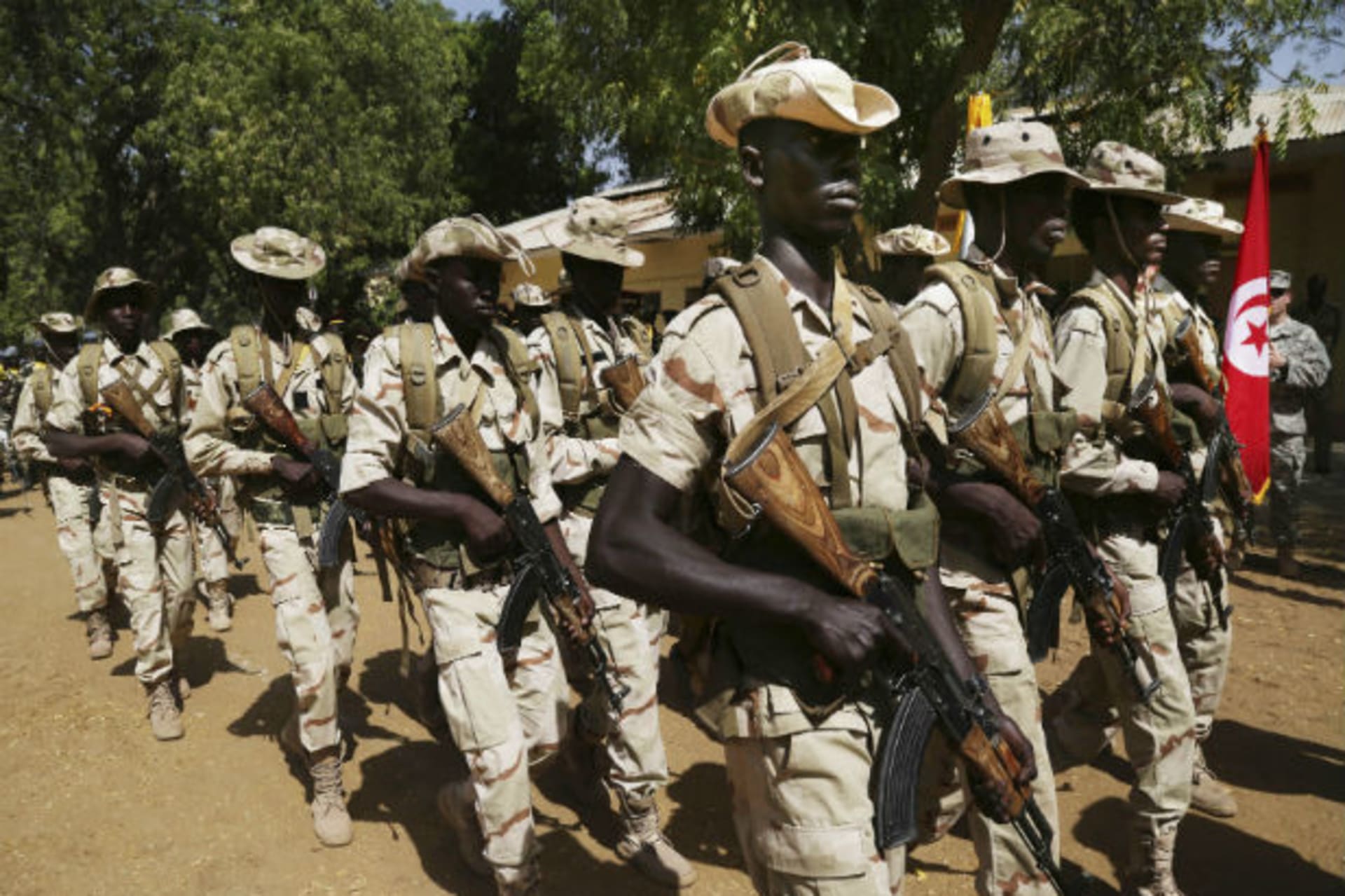 Chadian soldiers