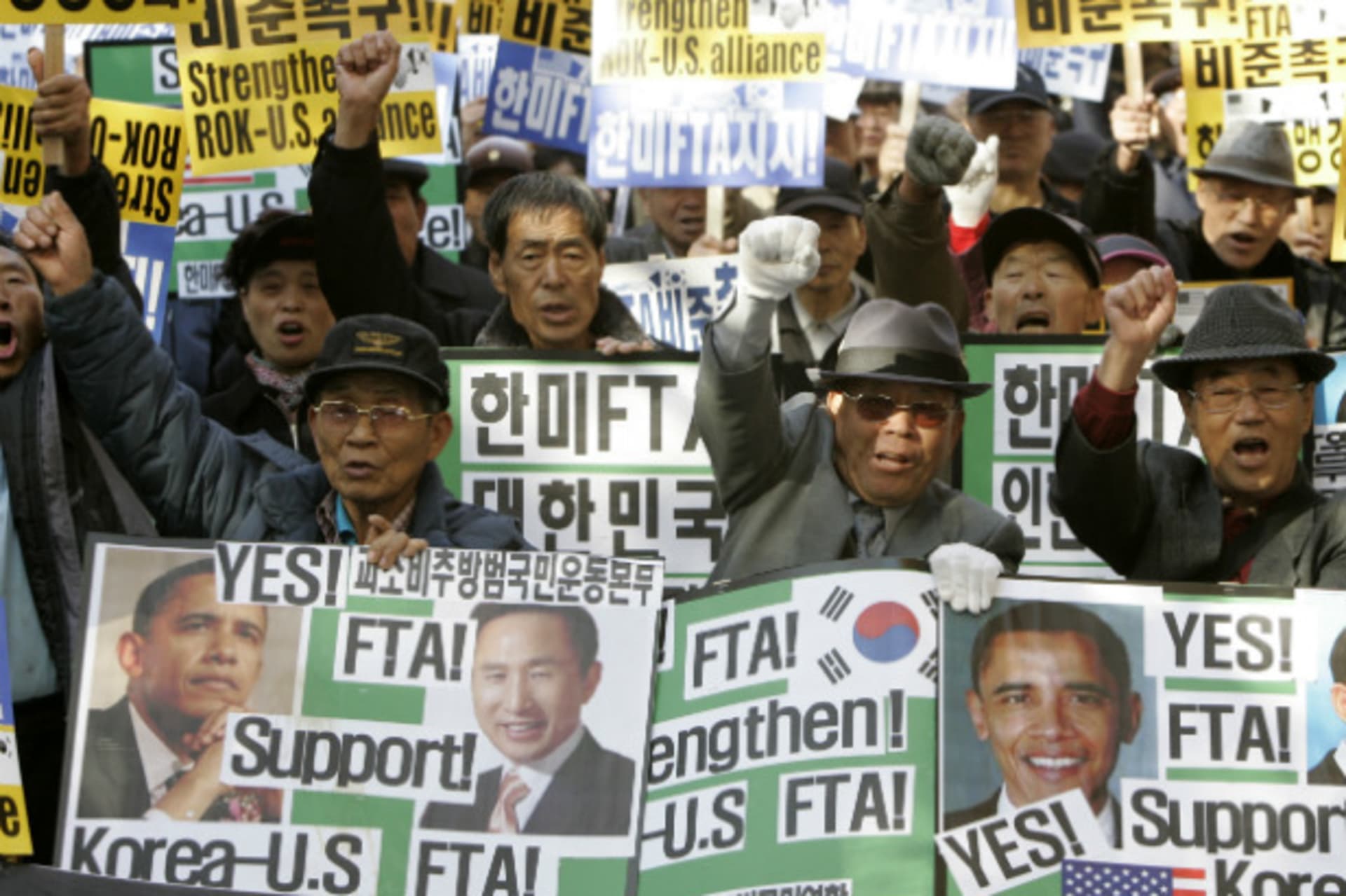 KORUS FTA Support Rally