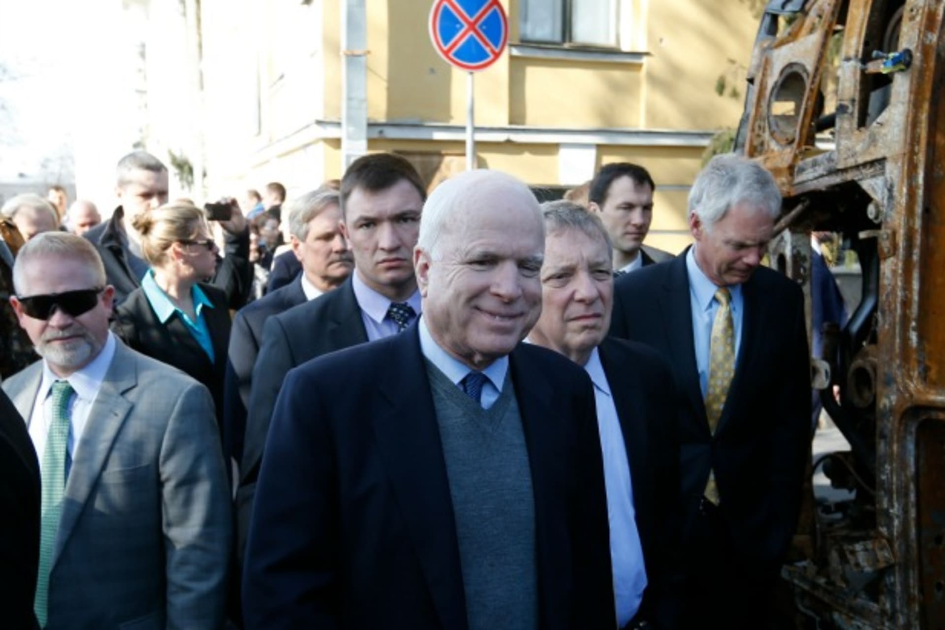 McCain in Ukraine