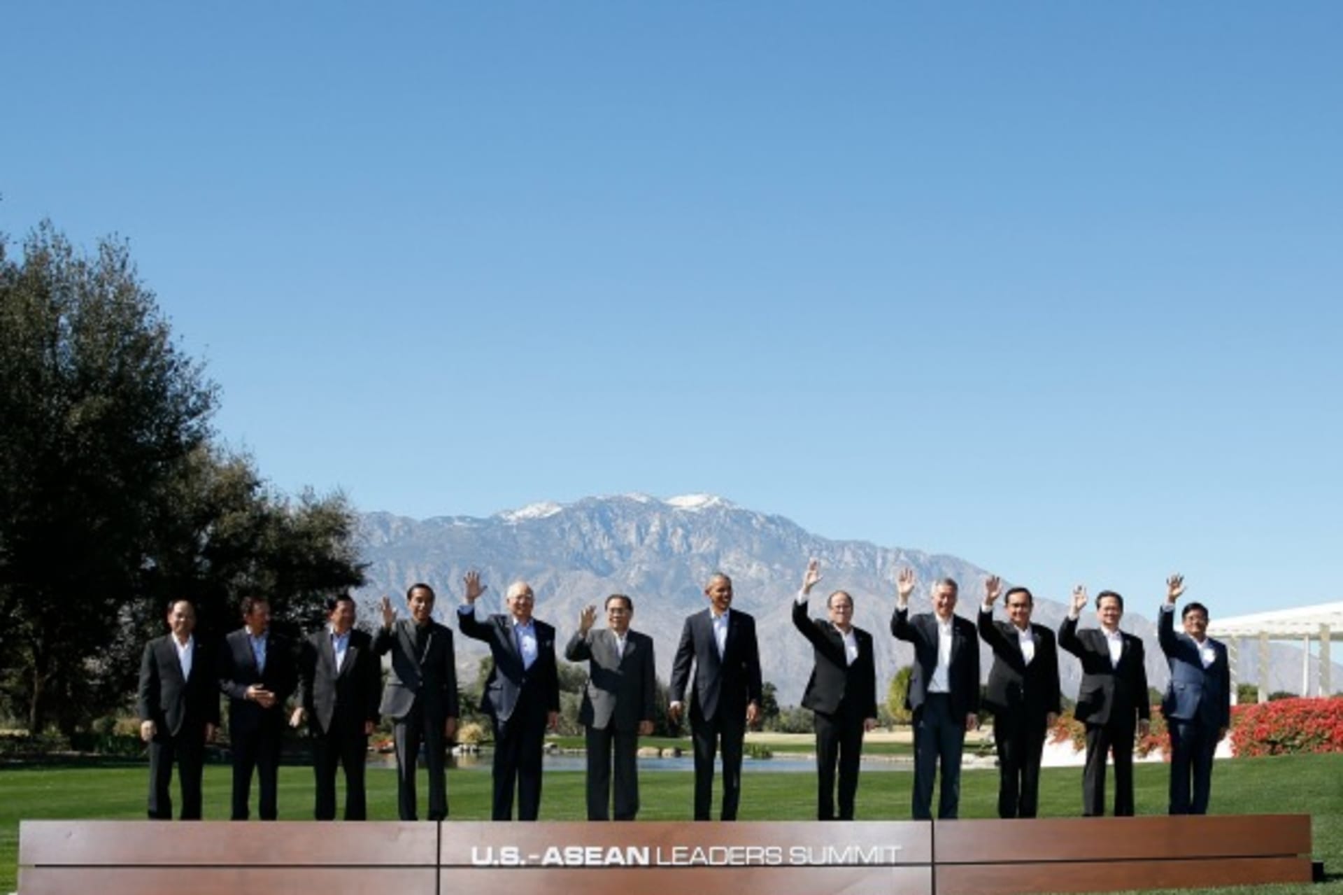 <p>U.S.-ASEAN-leaders summit-sunnylands</p>
