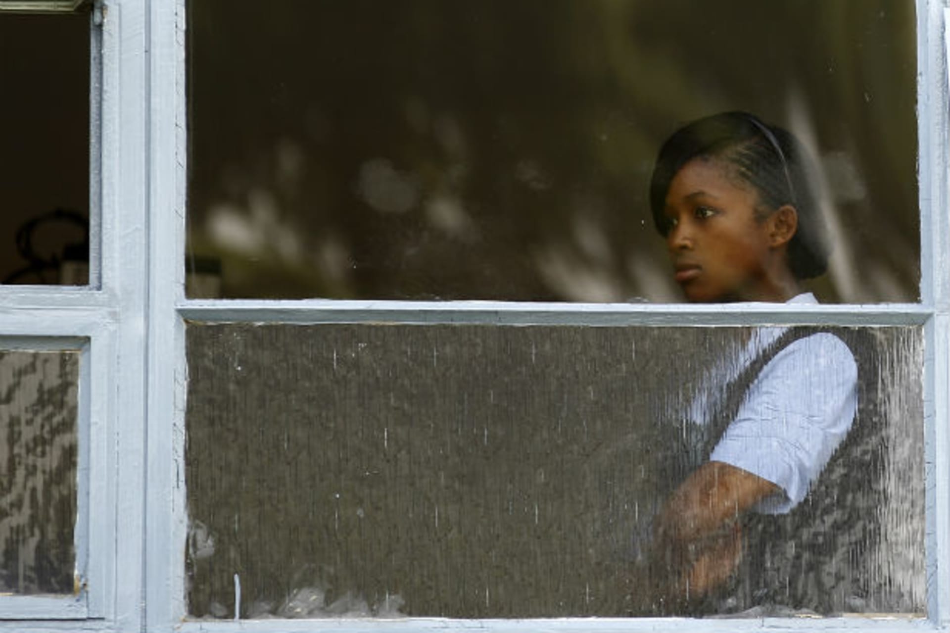 A student is seen in a school in Johannesburg January 27, 2011.