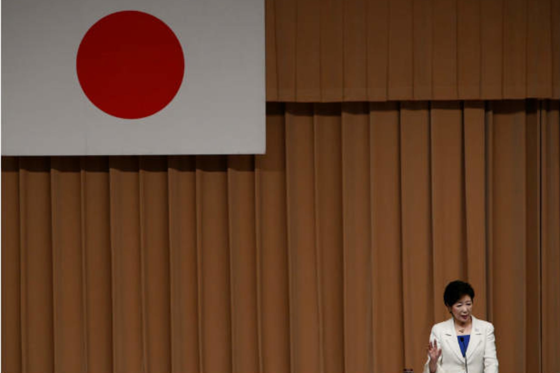 <p>Japan Tokyo mayor first woman Koike</p>