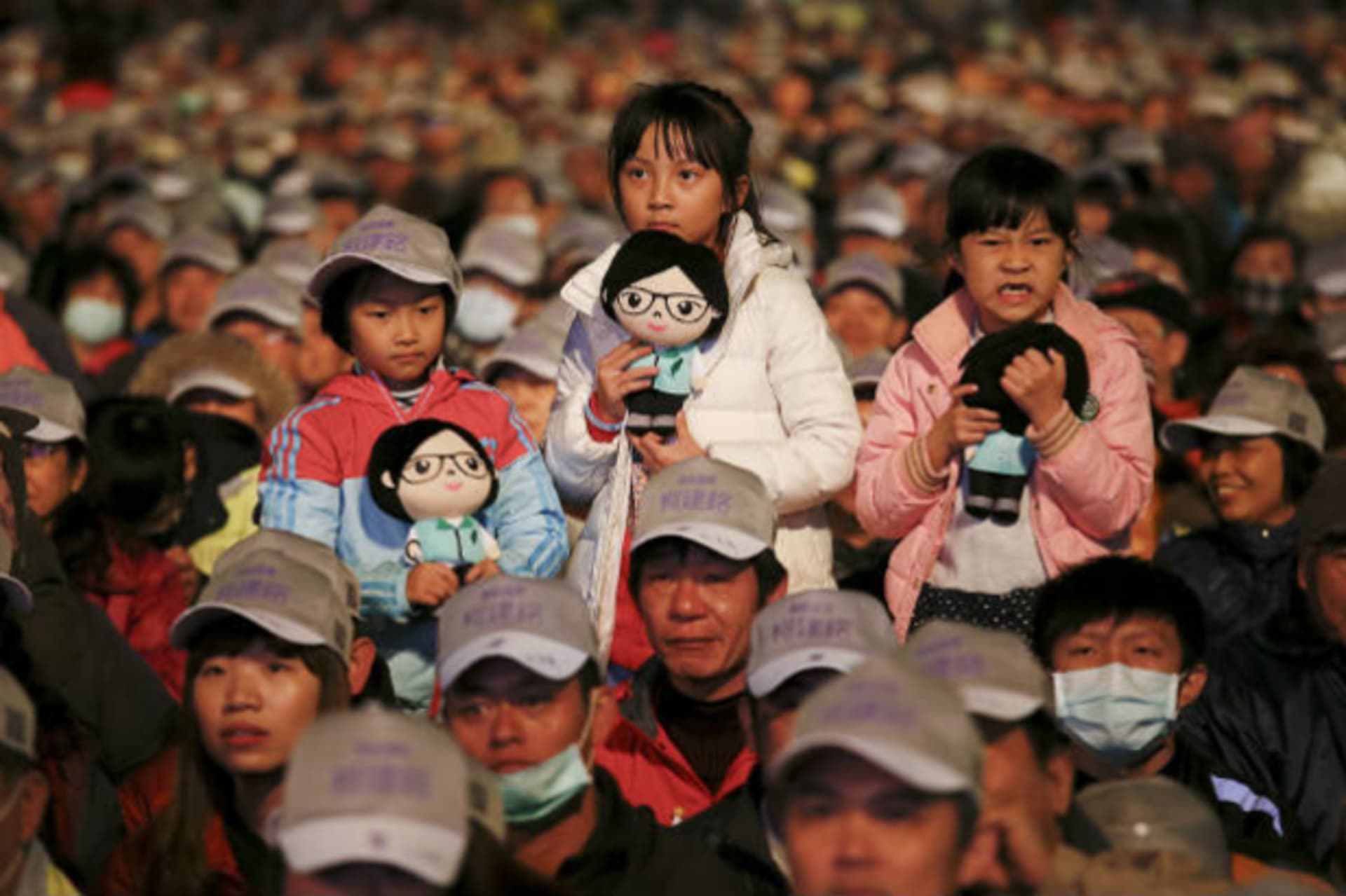 <p>Taiwan-China-Tsai-president-elections-voting-girls</p>