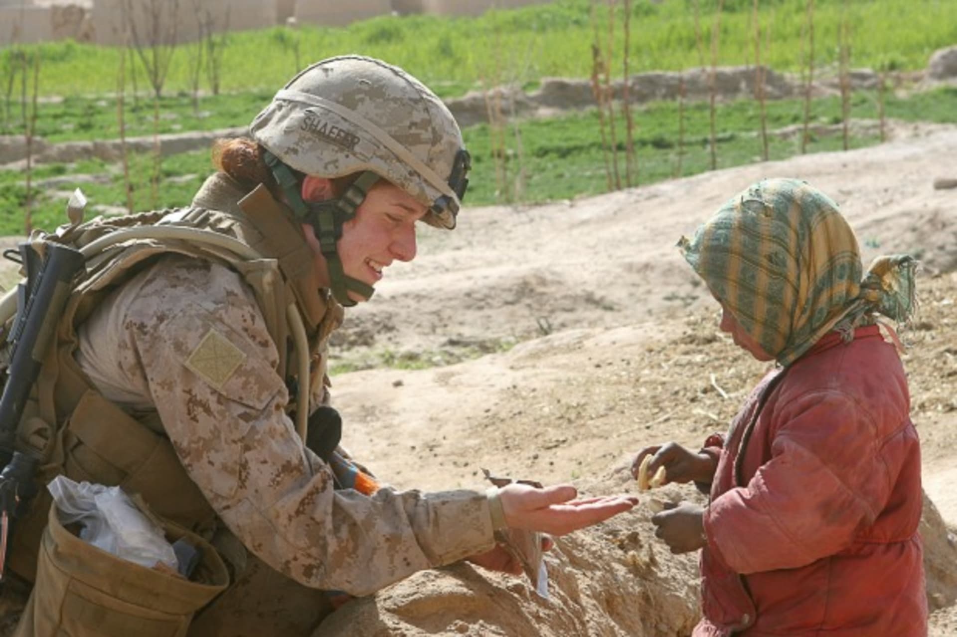 Female Soldier Afghanistan