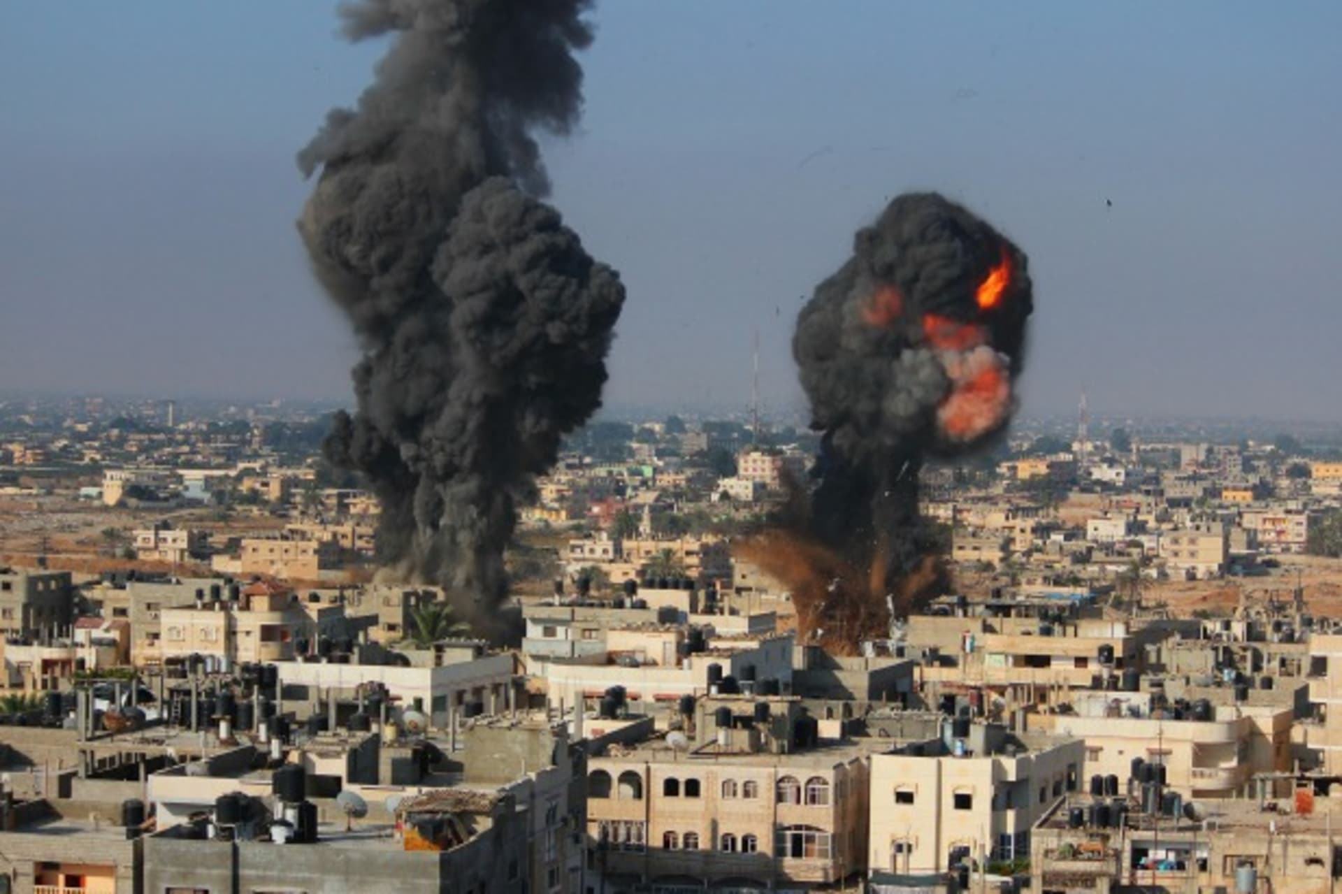 Israel Palestine Bombs July 2014