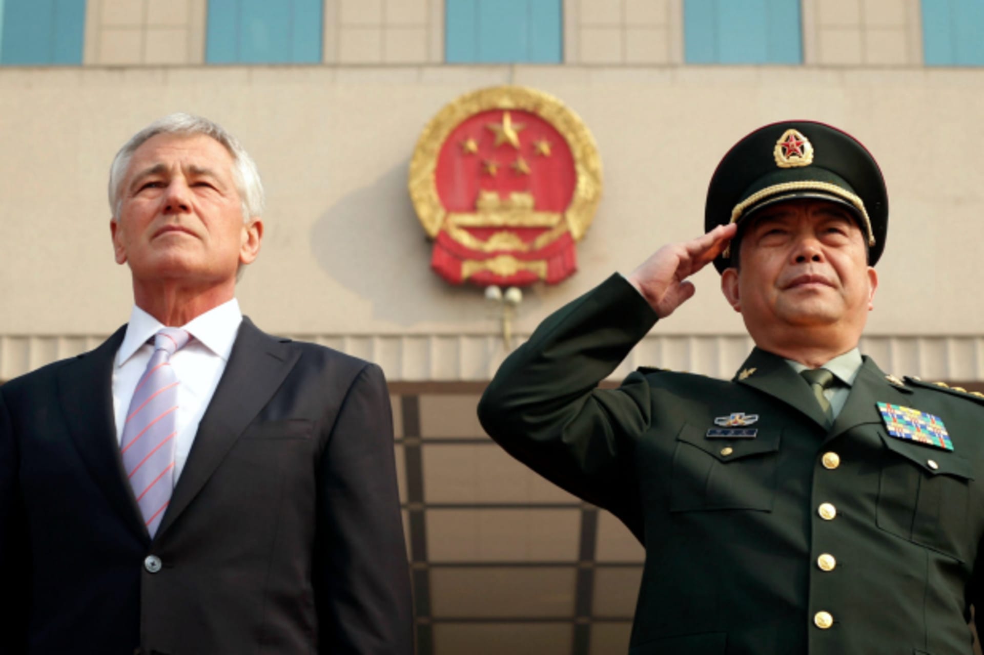Hagel and China
