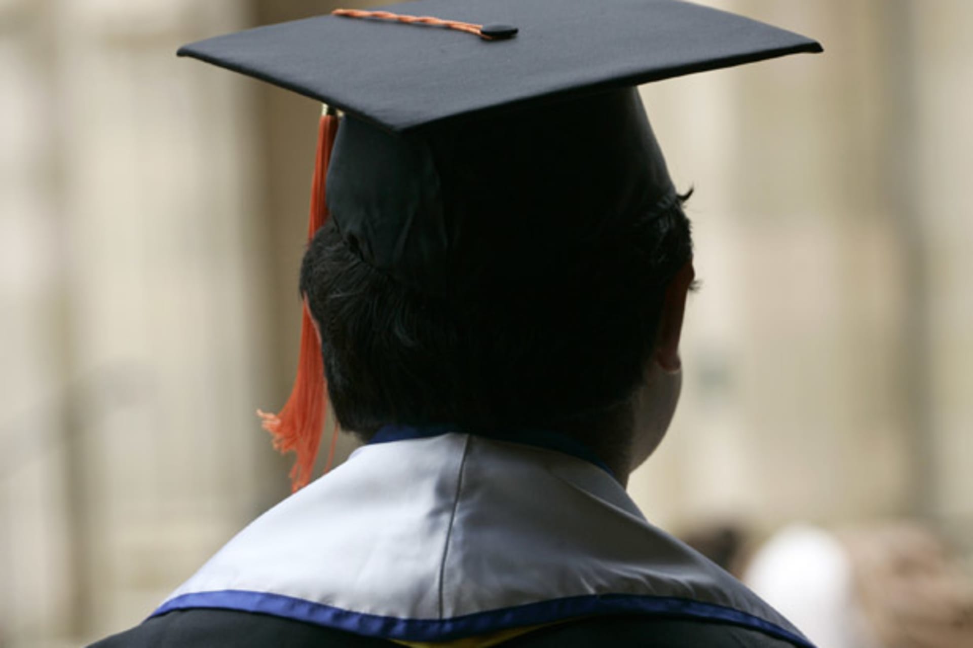<p>A UCLA student attends a graduation ceremony. (Jonathan Alcorn/ courtesy Reuters)</p>