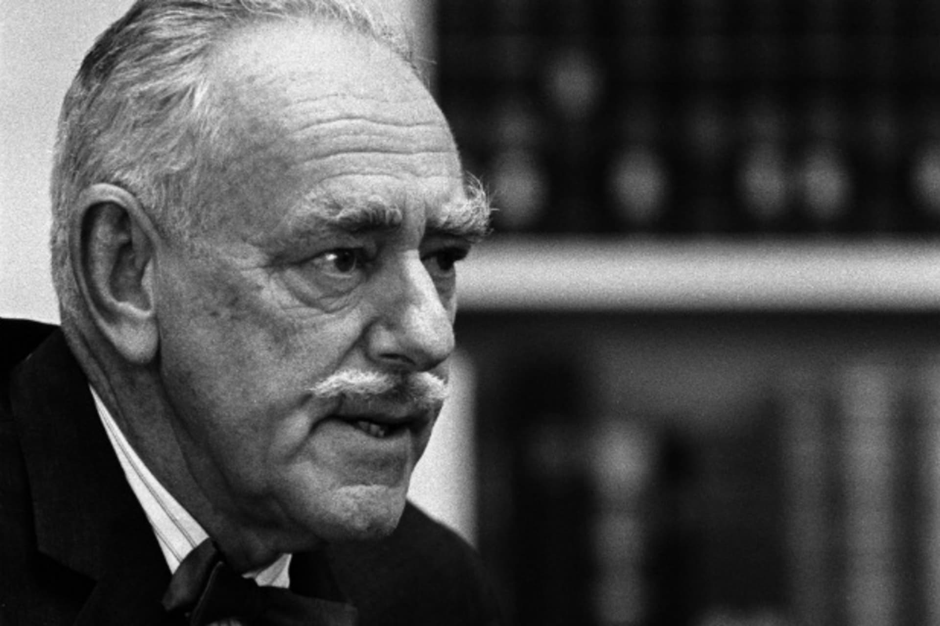 <p>Former secretary of state Dean Acheson in 1965. (Lyndon Baines Johnson Library and Museum)</p>
