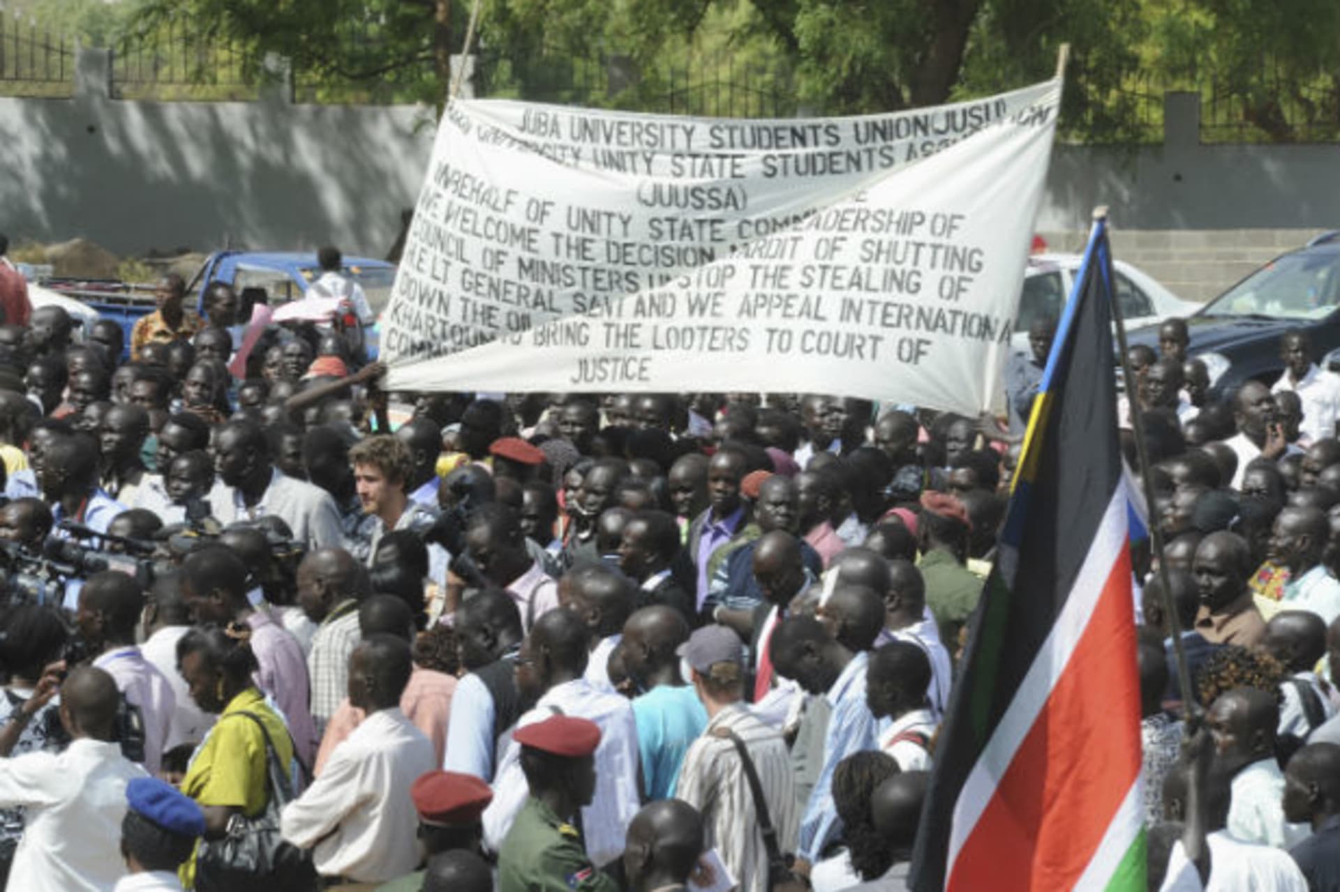 Africa-JubaOilStrike-20120127