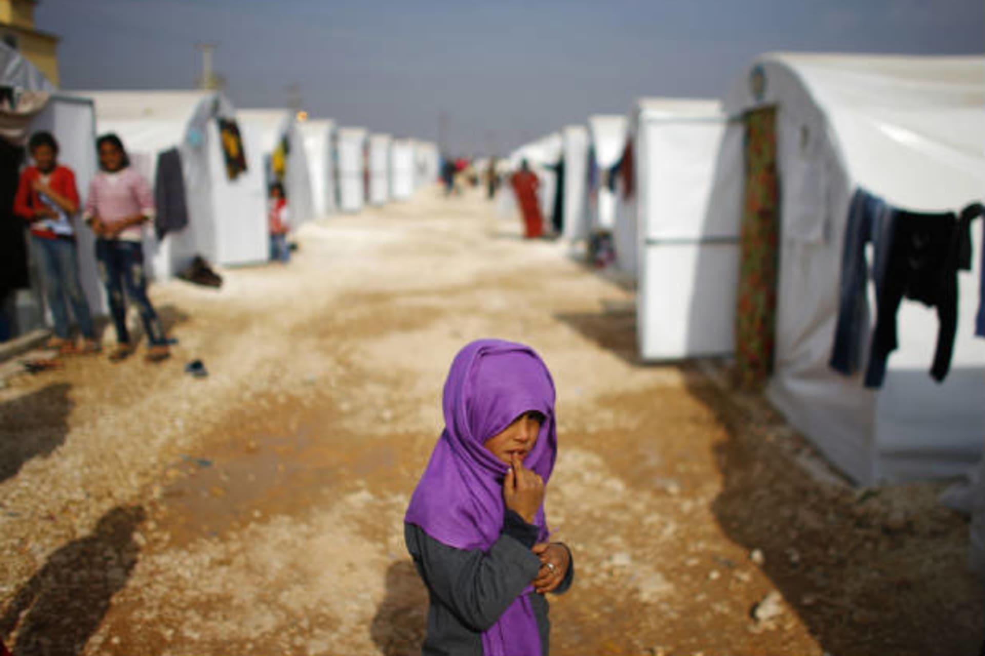 <p>Syria girl camp child marriage refugee</p>
