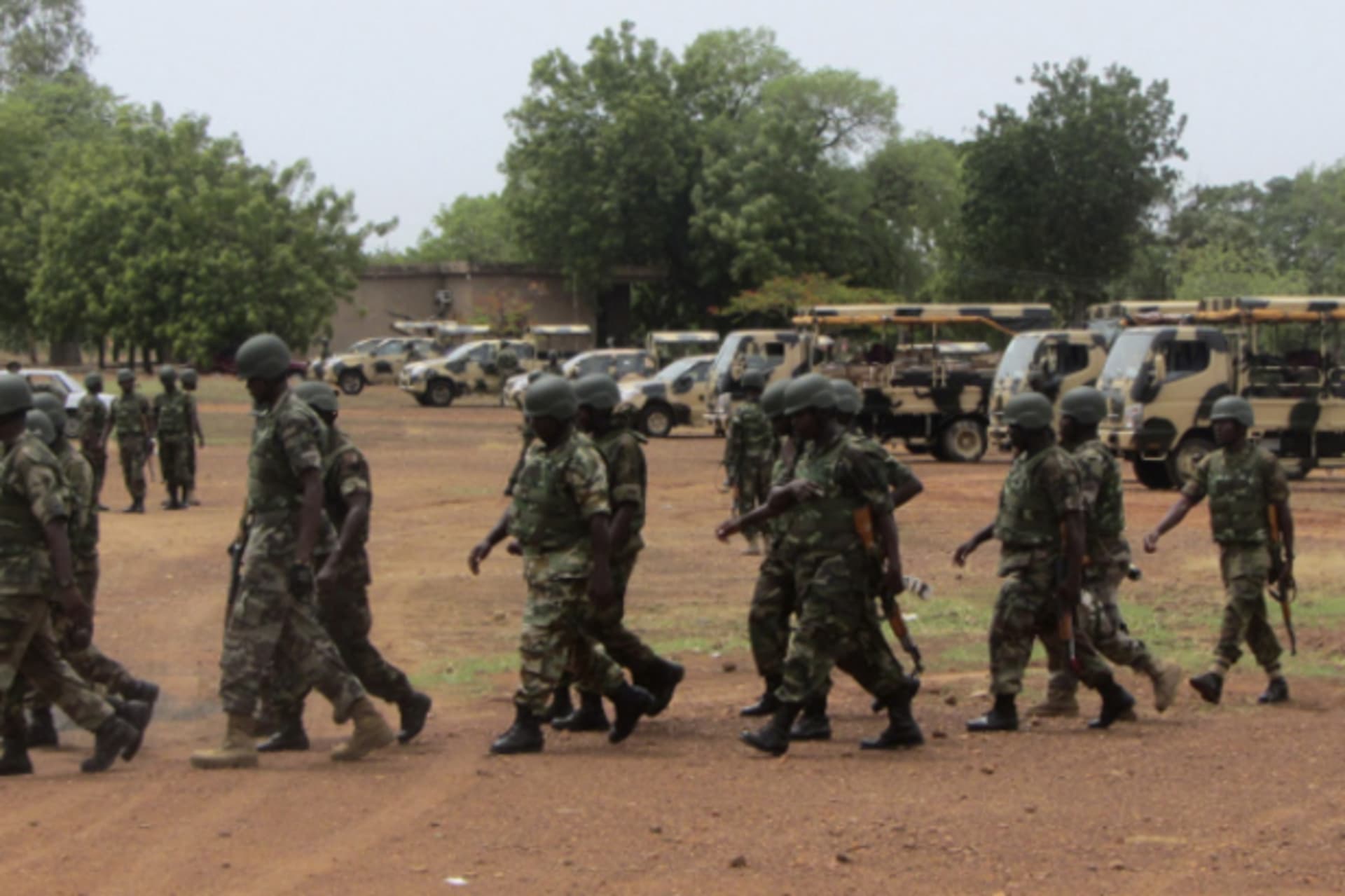 Nigerian Troops