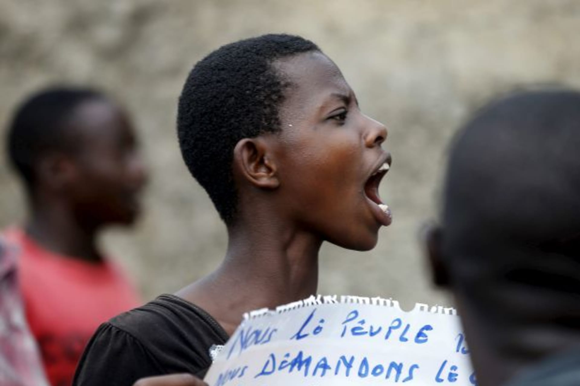 Burundi Protester