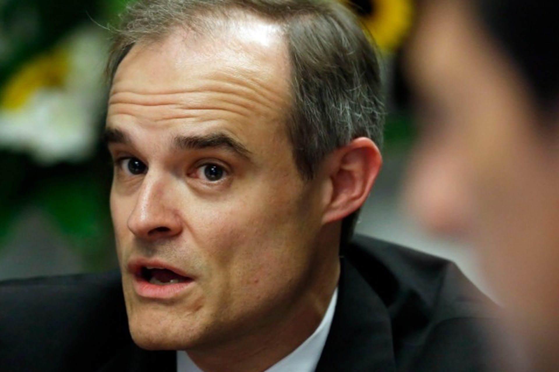 <p>White House Special Assistant to the President and the Cybersecurity Coordinator Michael Daniel talks during the third day of Reuters CyberSecurity Summit in Washington, on May 14, 2014. (Larry Downing/Courtesy Reuters)</p>
