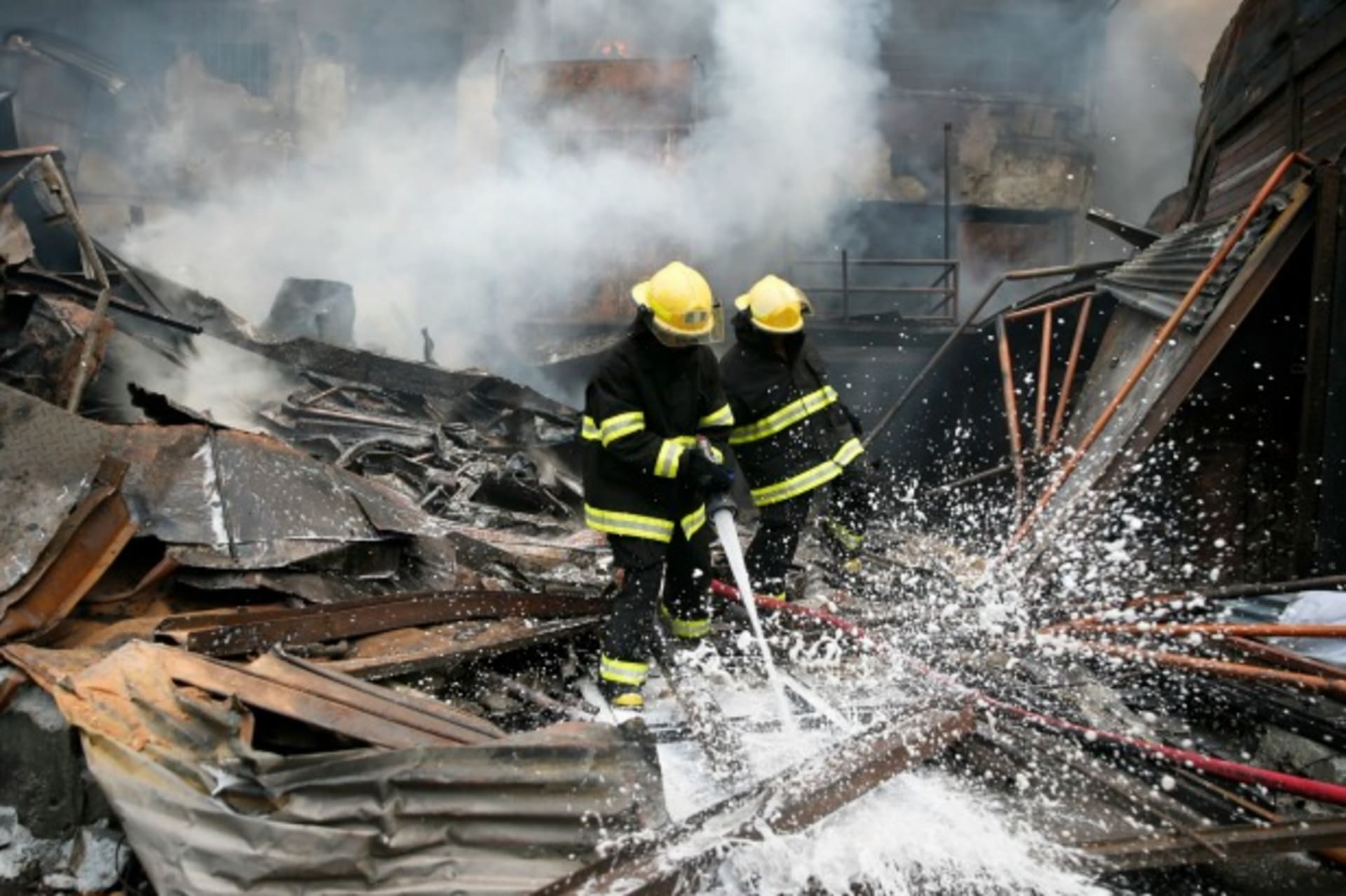 Market Fire