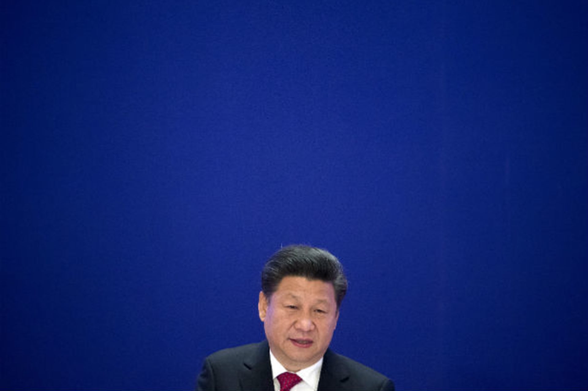 <p>Chinese President Xi Jinping speaks during the opening ceremony of the Asian Infrastructure Investment Bank (AIIB) in Beijing, China, on January 16, 2016.</p>
