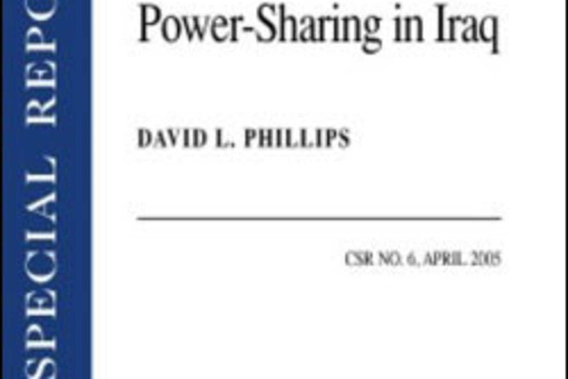 Power-Sharing in Iraq