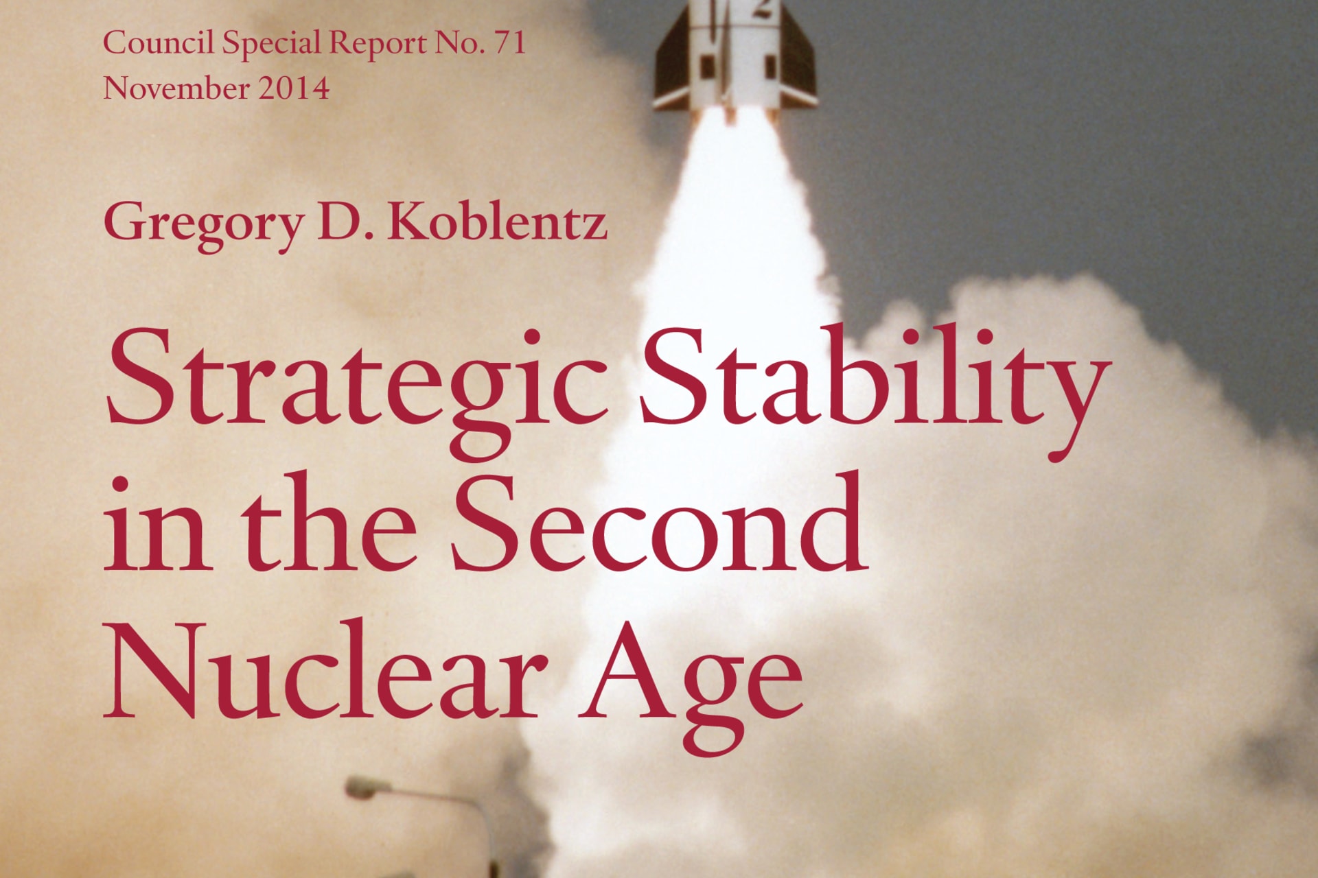 Strategic Stability in the Second Nuclear Age